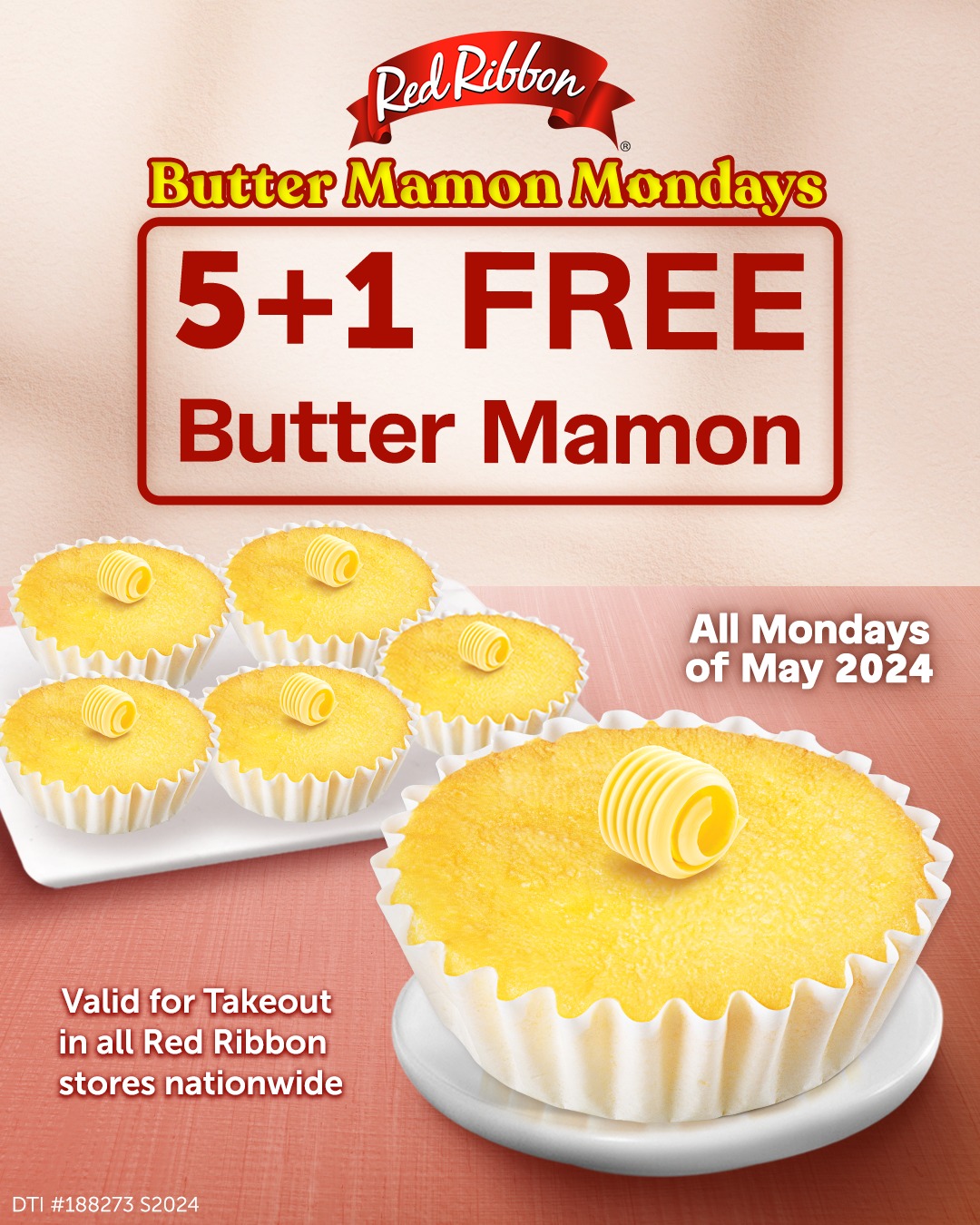 Mondays made better with Butter... - Red Ribbon Bakeshop | Facebook