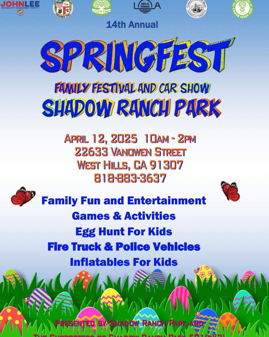 Valley - This Saturday! #shadowranchpark #familyfestival #springfest # ...