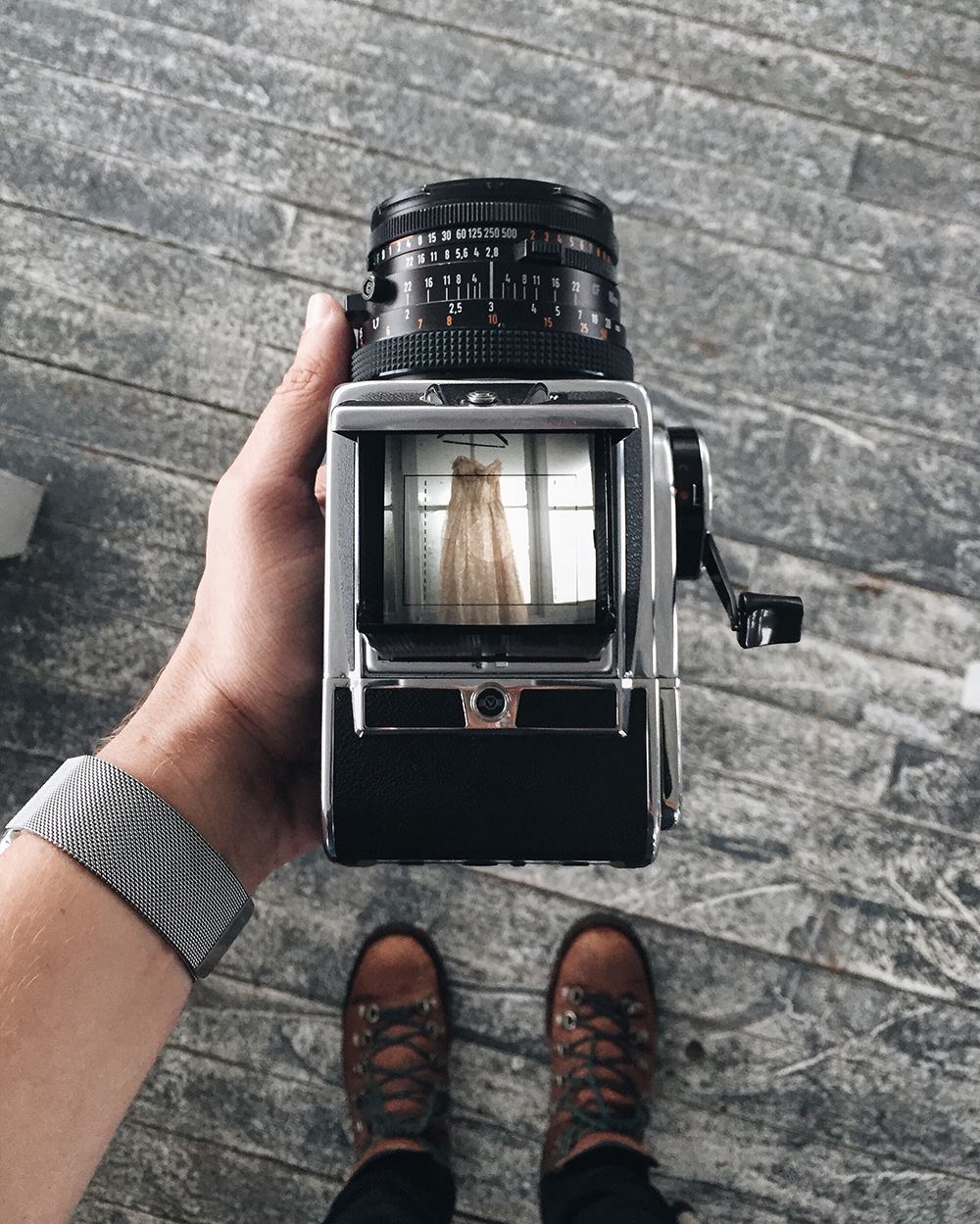 The Hasselblad CFV-50c digital back made it possible for wedding
