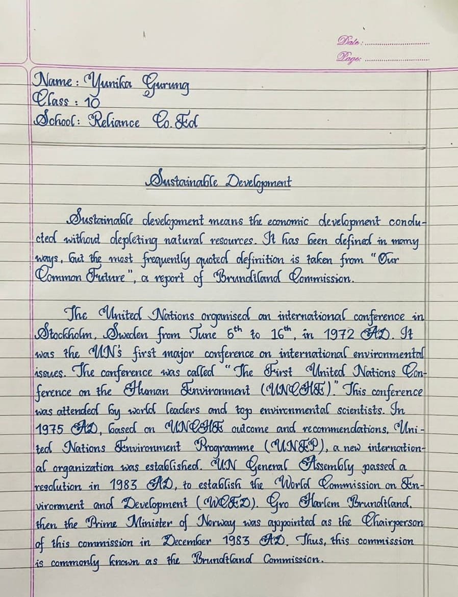 With patience and calm, persistence... - SUPER Handwriting