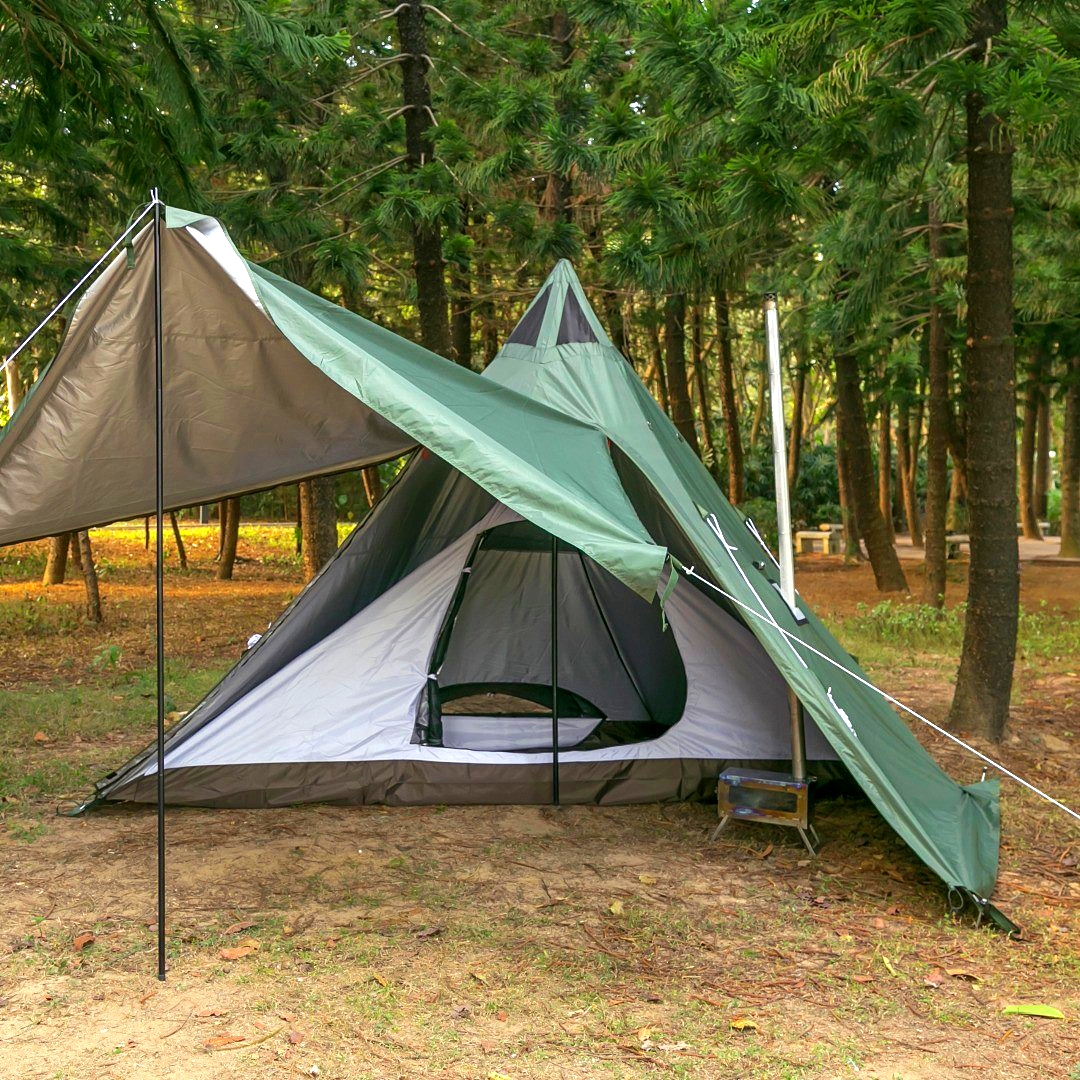 rooftop tent for jeep Wild Land Overland Roof Top Includes 1 large panel alter:baby Helikon-Tex® Supertarp Size:8.2×6.5 ft Vehicle Awning