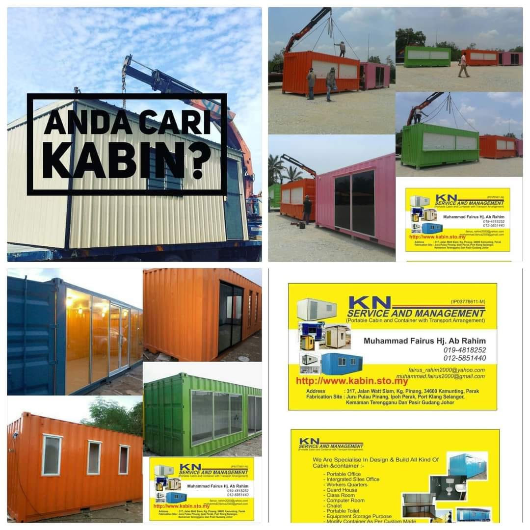 Malaysia Custom Made Portable Kabin & Kontena
