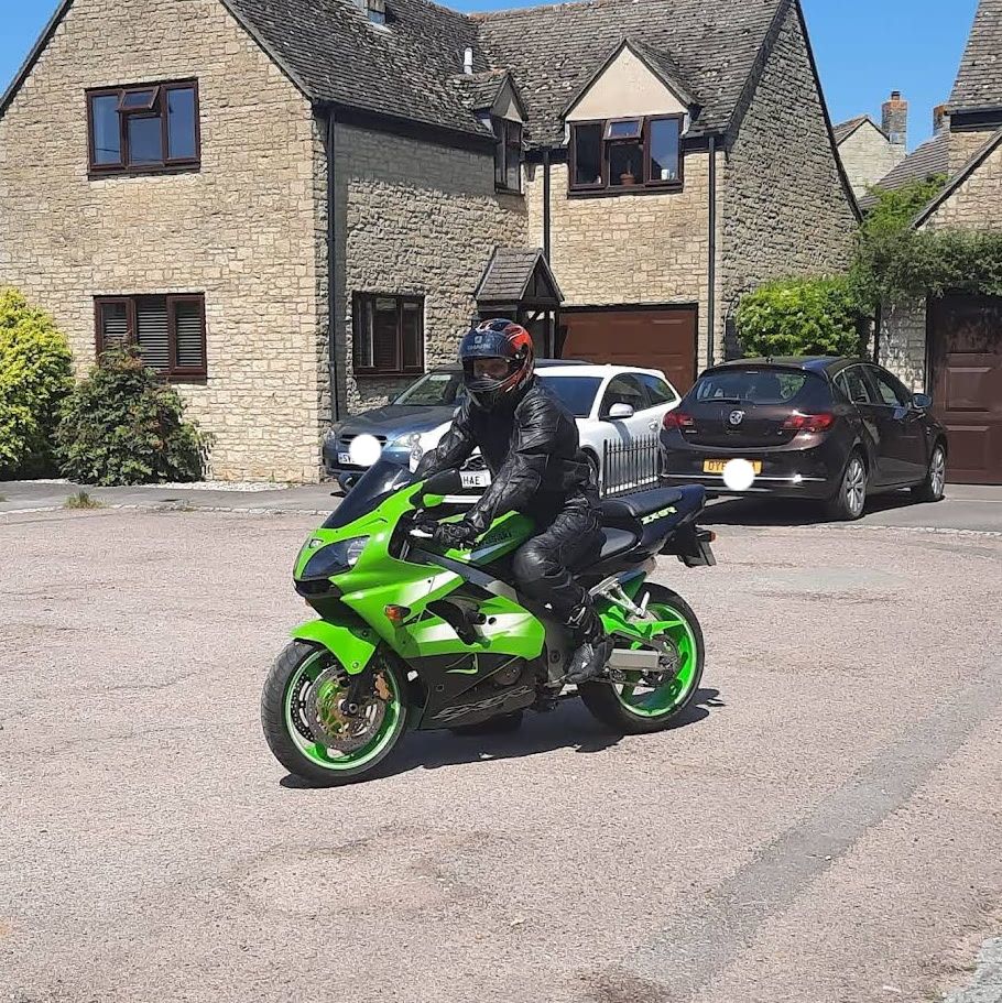 My mint ZX9R. Went to Ypres Belgium on it. It never liked anything