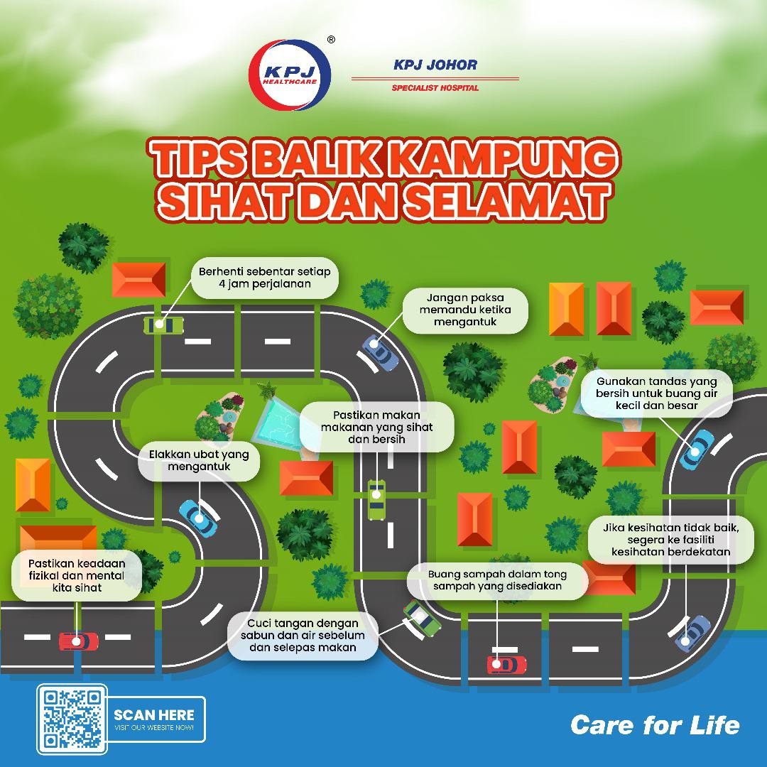 KPJ - Kekal Selamat Raya Ini: Tips Balik Kampung Sihat dan Selamat!🌙🚗 ...