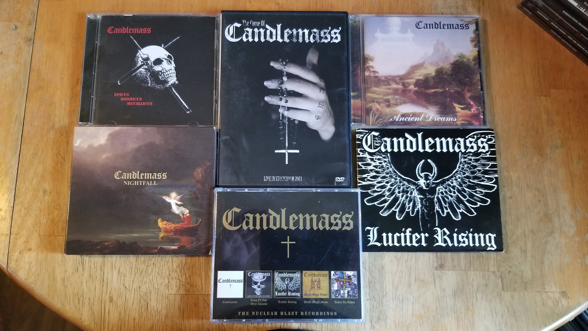 未開封【CANDLEMASS】 NUCLEAR BLAST RECORDINGS 未開封【CANDLEMASS