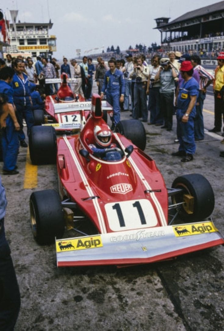 Year 1970 Germany Grand Prix at Hockenheim Clay Regazonni