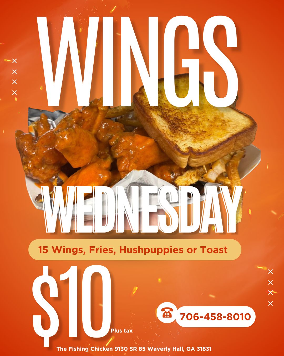 Wings Up Wednesday food discounts at Cookeville WestSide