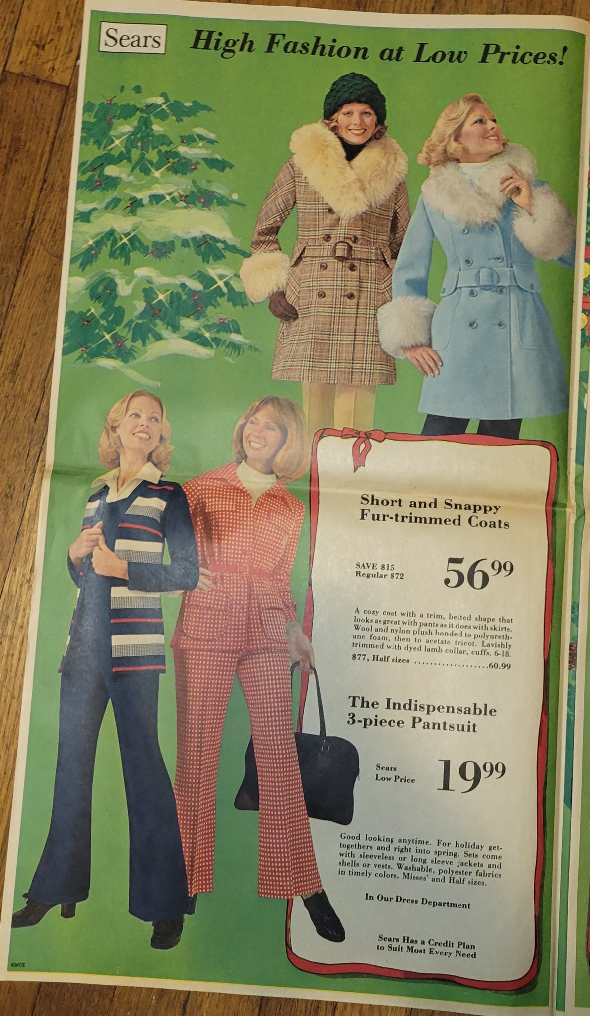 Vintage Sears catalog from November 1974 found in Findlay, Ohio home