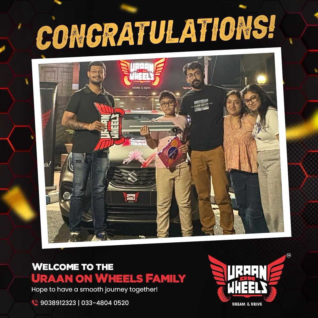 Uraan On Wheels - CONGRATULATIONS to our new customer ! 😍...