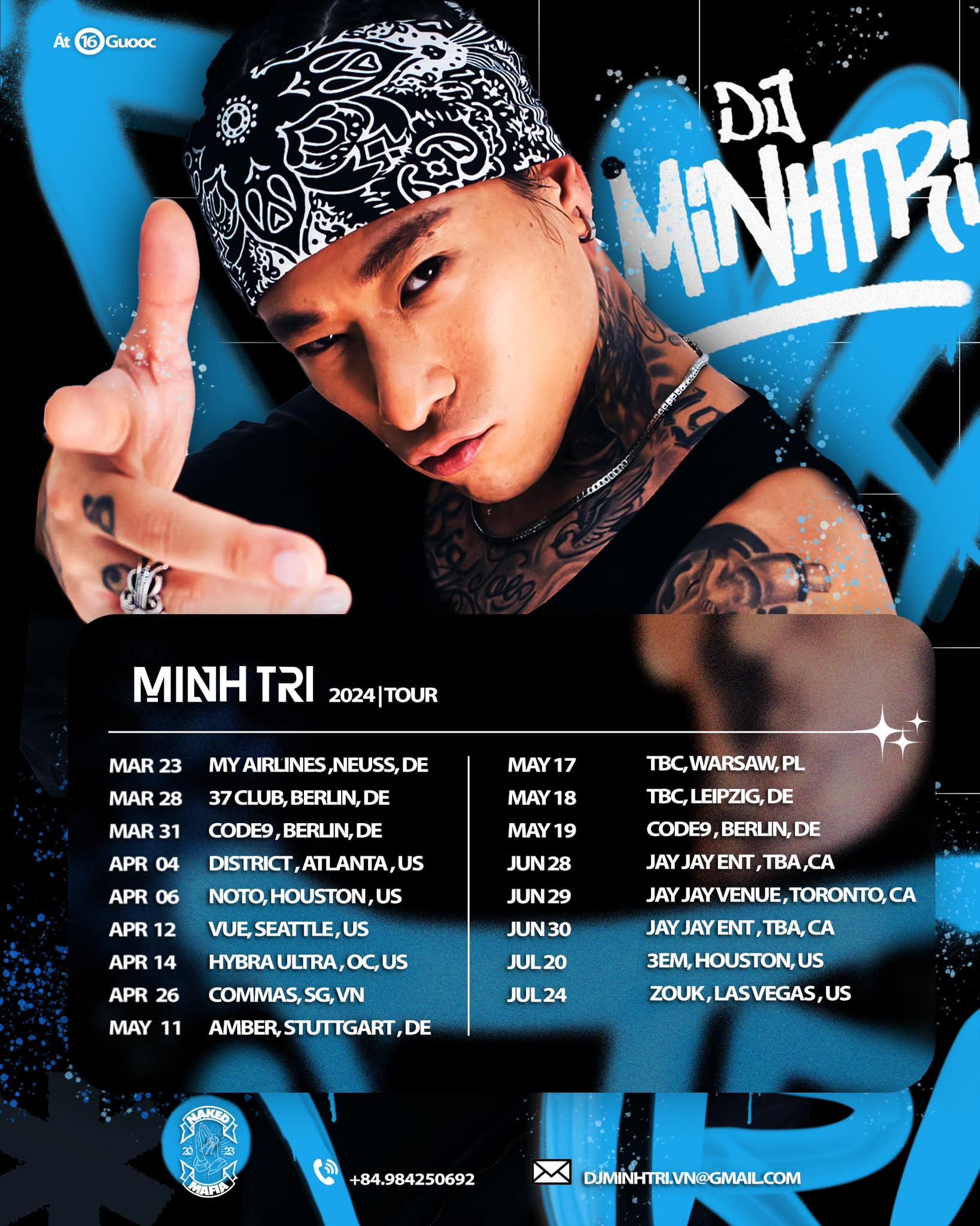 DJ MINH TRI - Hôm trước đi diễn có bạn fan lên tận sân...