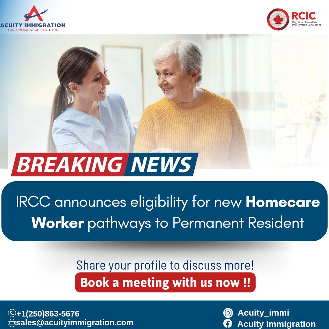 🇨🇦👩‍⚕️ Exciting News... - Acuity Immigration Services Inc. | Facebook