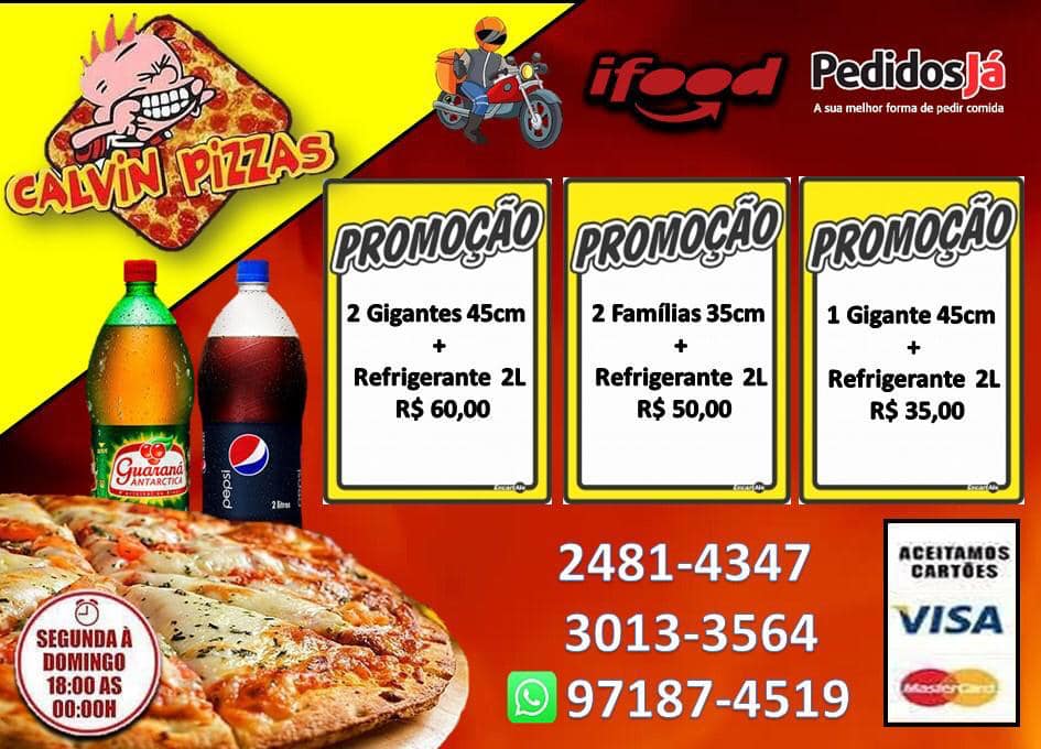 Calvin Pizzas | Rio de Janeiro RJ