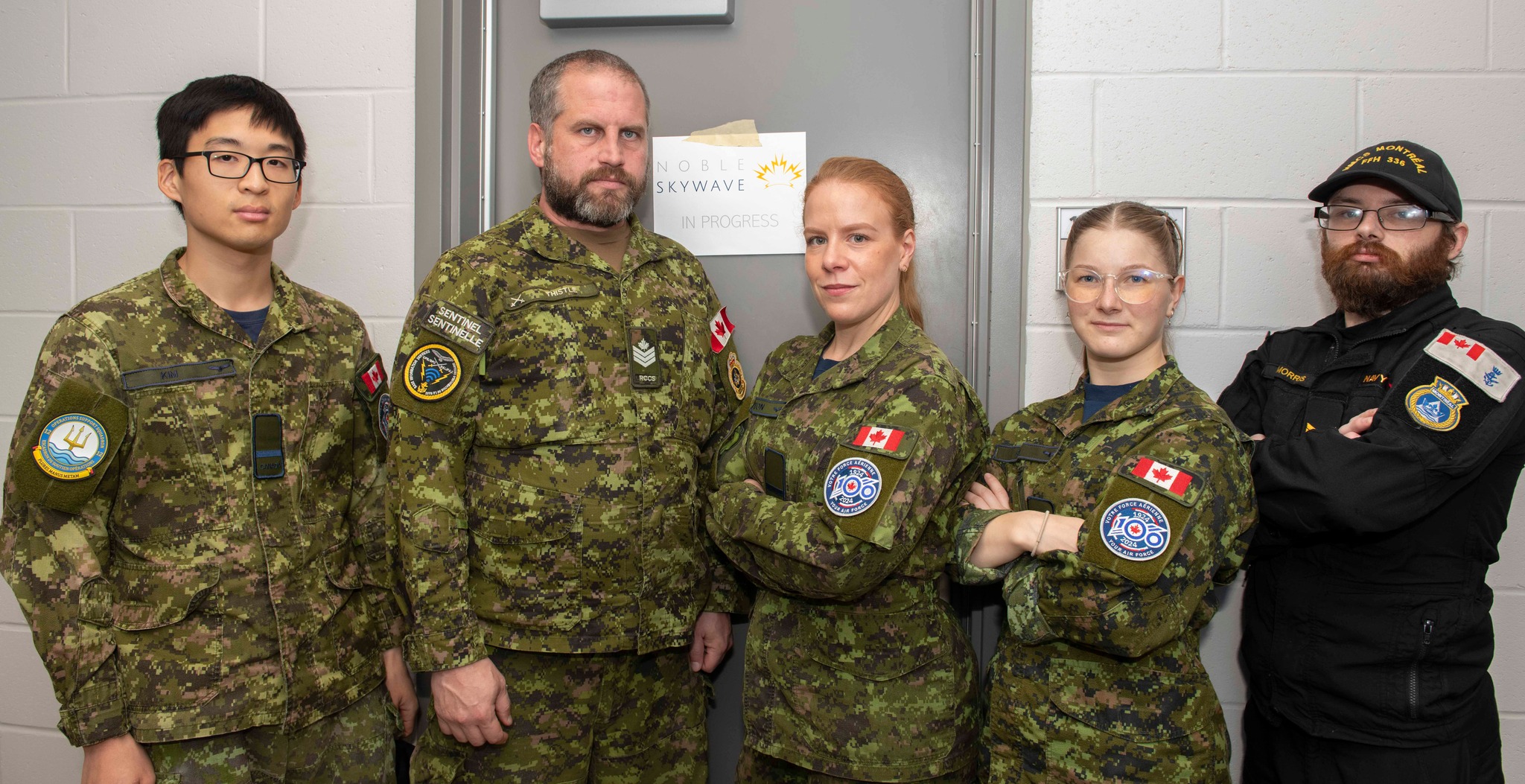 Shearwater personnel from 12 Operational Support Squadron, 36 