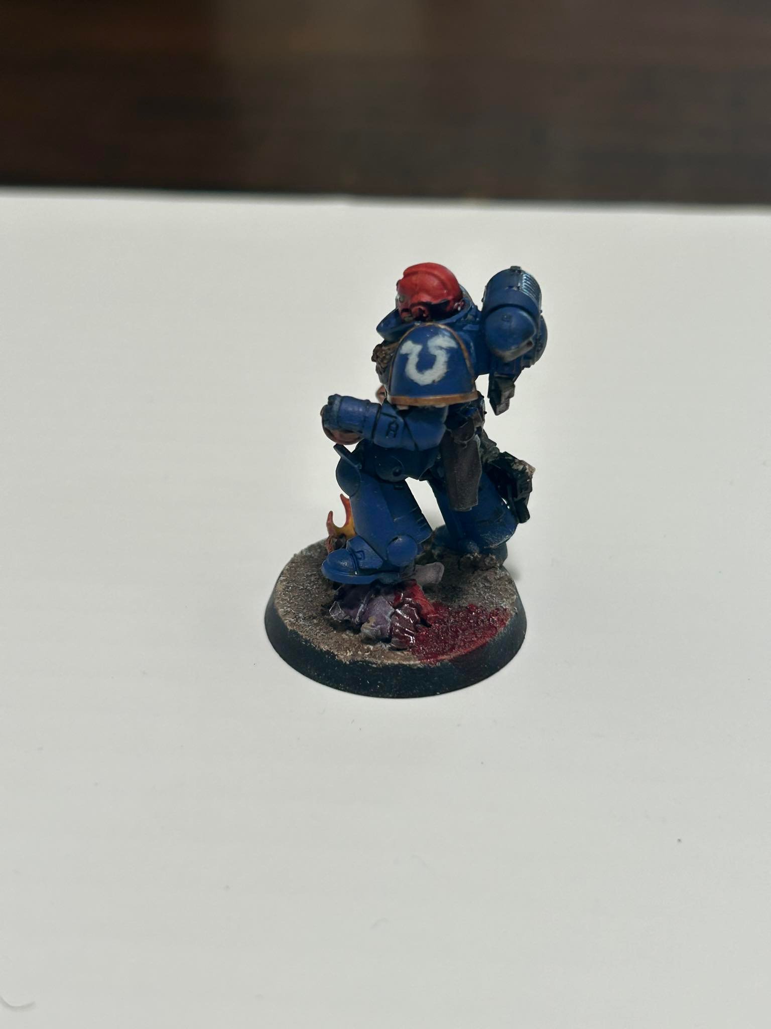 Warhammer 40k Special Edition Space Marine Infernus Sergeant – New On Sprue