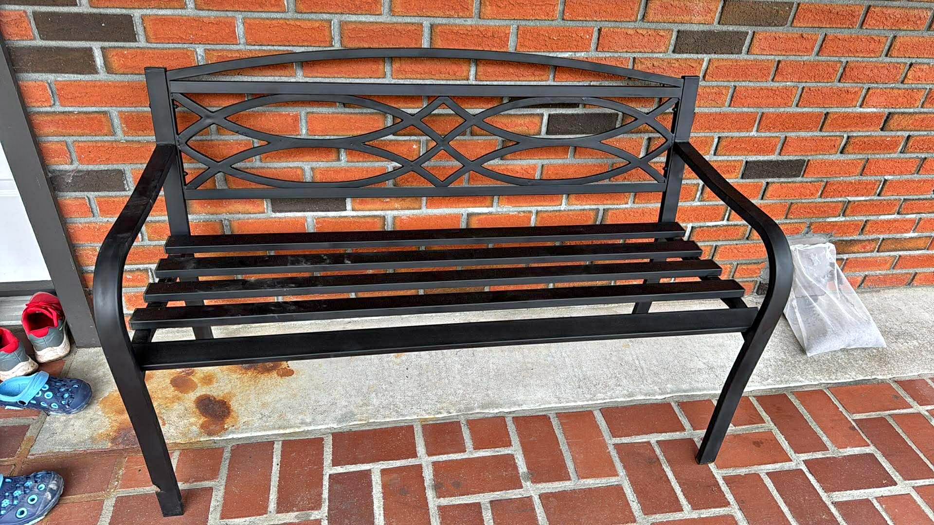 Garden bench metal - Outdoor Chairs, Benches & Swings - Maple Ridge ...