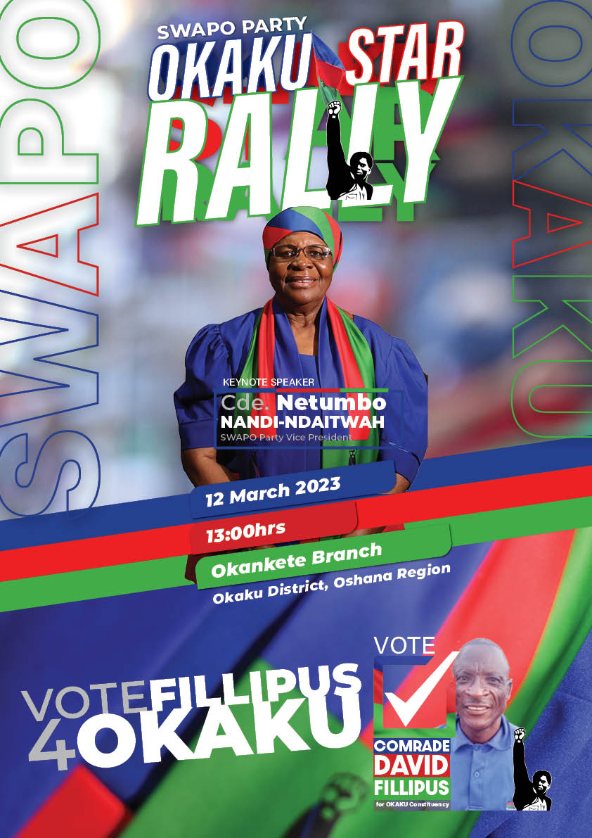 All 🛣️ roads lead ️ Okaku.... - SWAPO Party of Namibia | Facebook