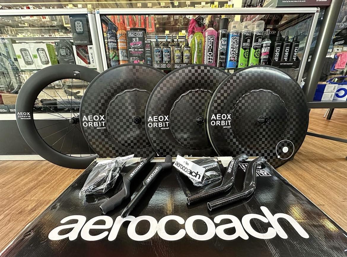 A large haul of components and wheels at @jtcbikecentre, one of