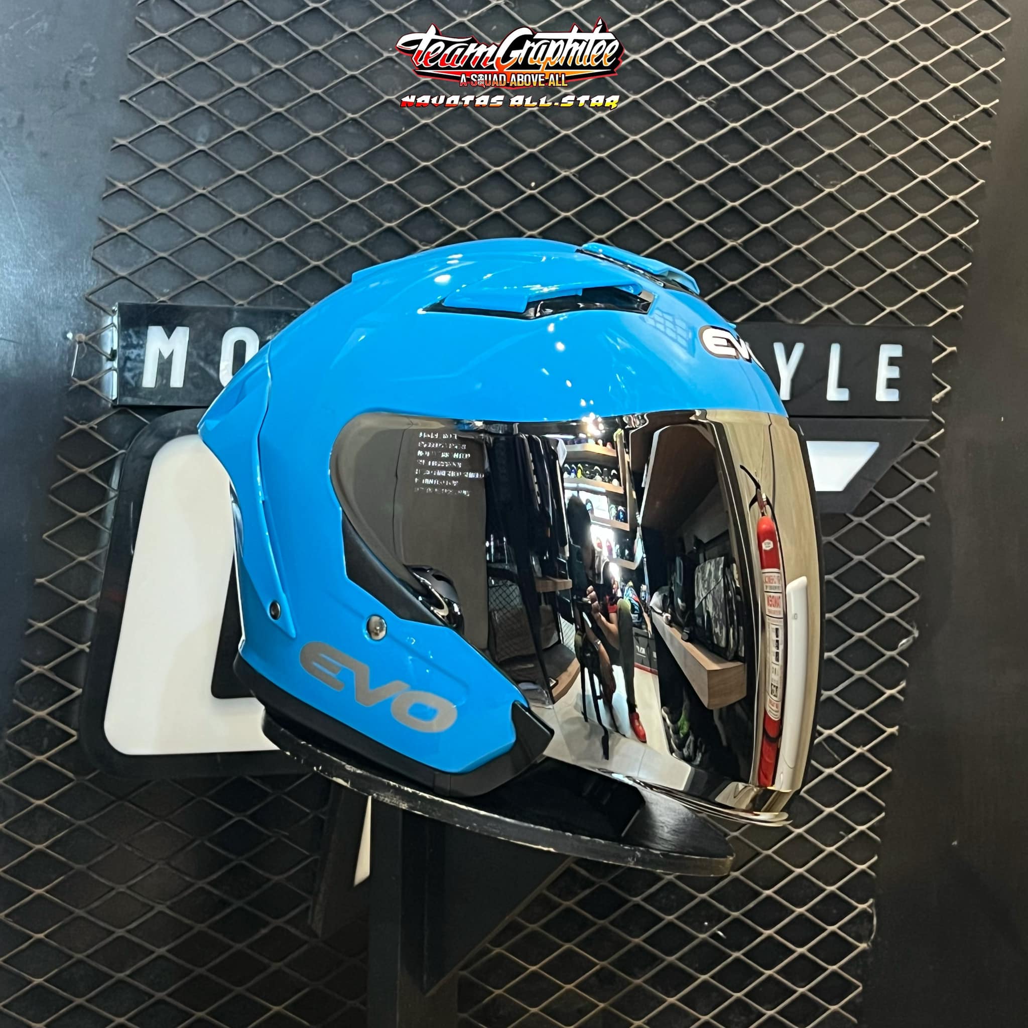 EVO TRX MONO COLORS 🔥🔥🔥 Half Face Dual Visor With Iridium or