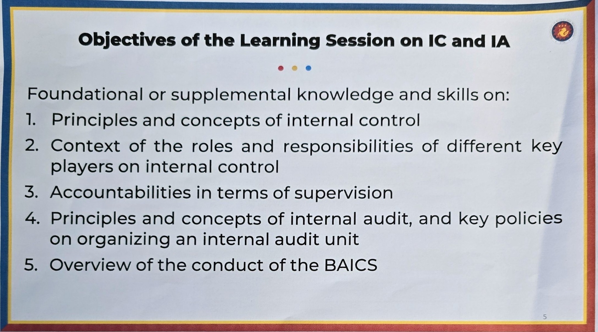 The Provincial... - Internal Audit Service Office-IASO | Facebook