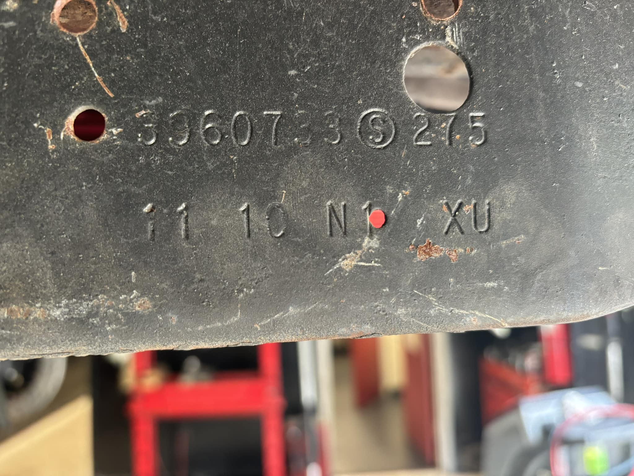 Where is the VIN on a 1966 GTO?