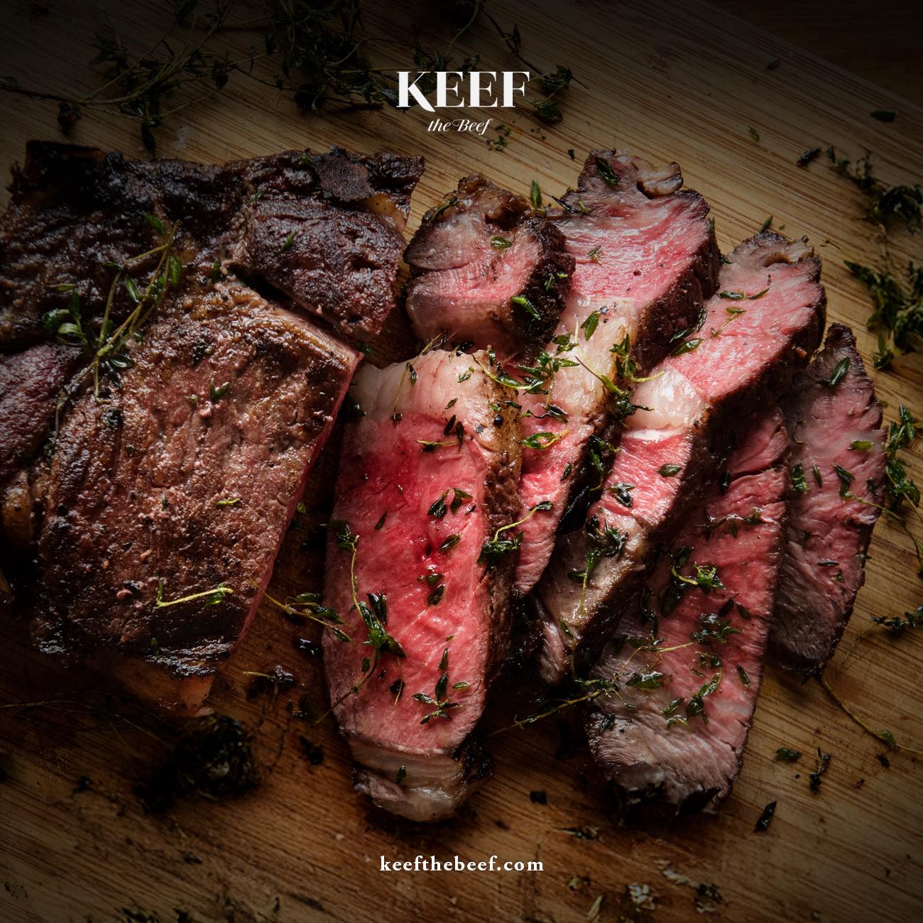 Keef the Beef - The key to a perfectly seared steak is to... | Facebook