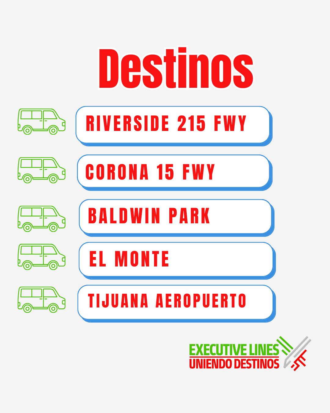 Executive - 🚍 ¡Nuestras rutas te llevan a donde necesitas! 🌎 Tu destino ...