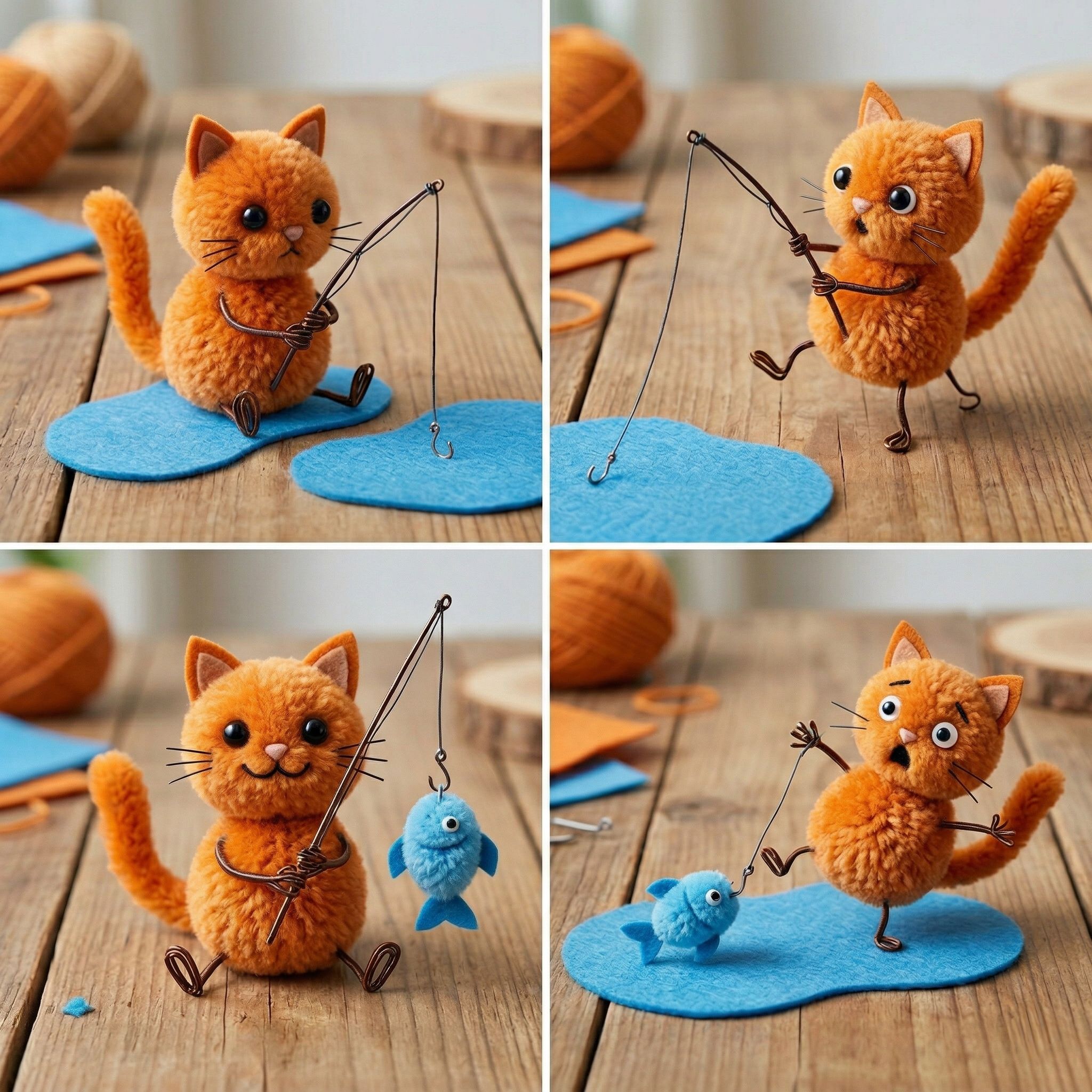 diy fishing pole cat tou SPOT Rod 'N Reel Kitty Teaser The telescopic rod casts a line over 7 feet and includes feathers and bells on the end of the line to catch your kitty prey Feline Frenzy Fishing Pole Catnip