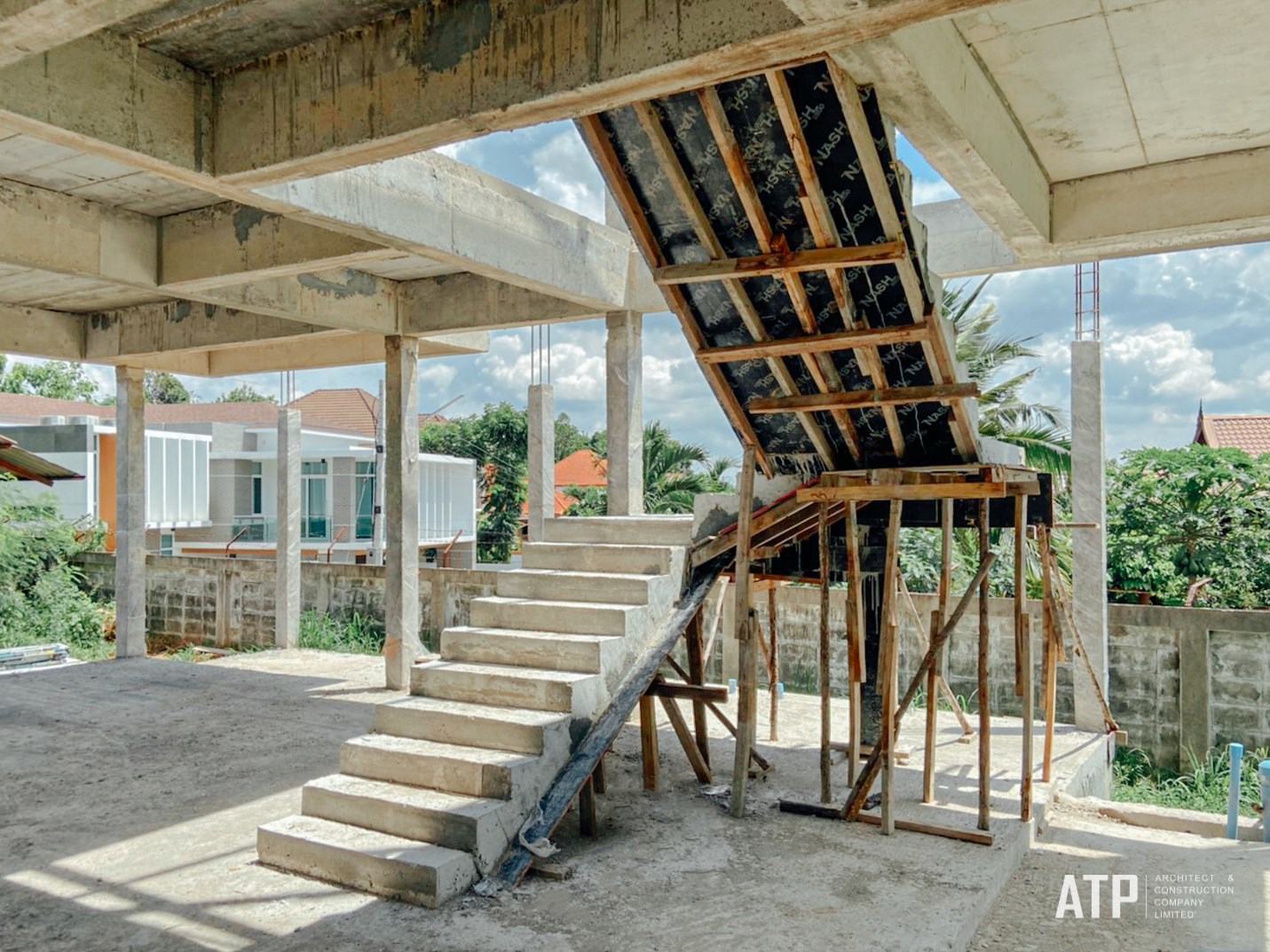 ATPAC - งานโครงสร้างบันได Project : บ้านคุณนุ้ย .... | Facebook