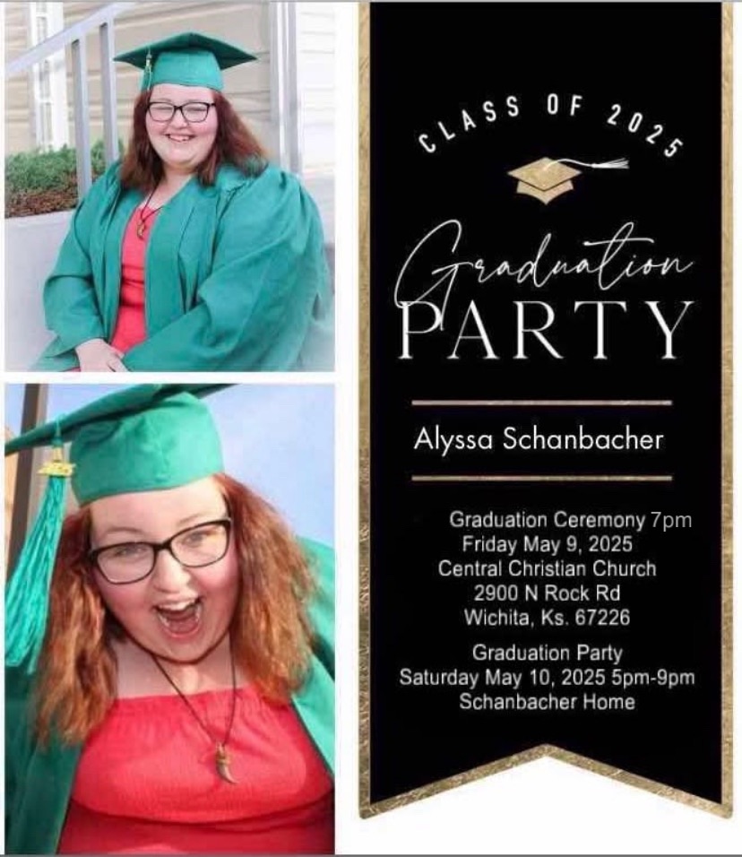 Alyssa’s graduation ceremony and party