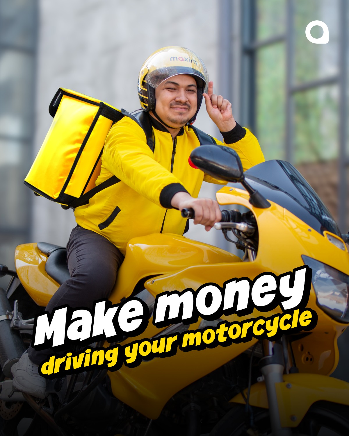 Maxim - Want to make some extra money? If you have a moto, you can use ...