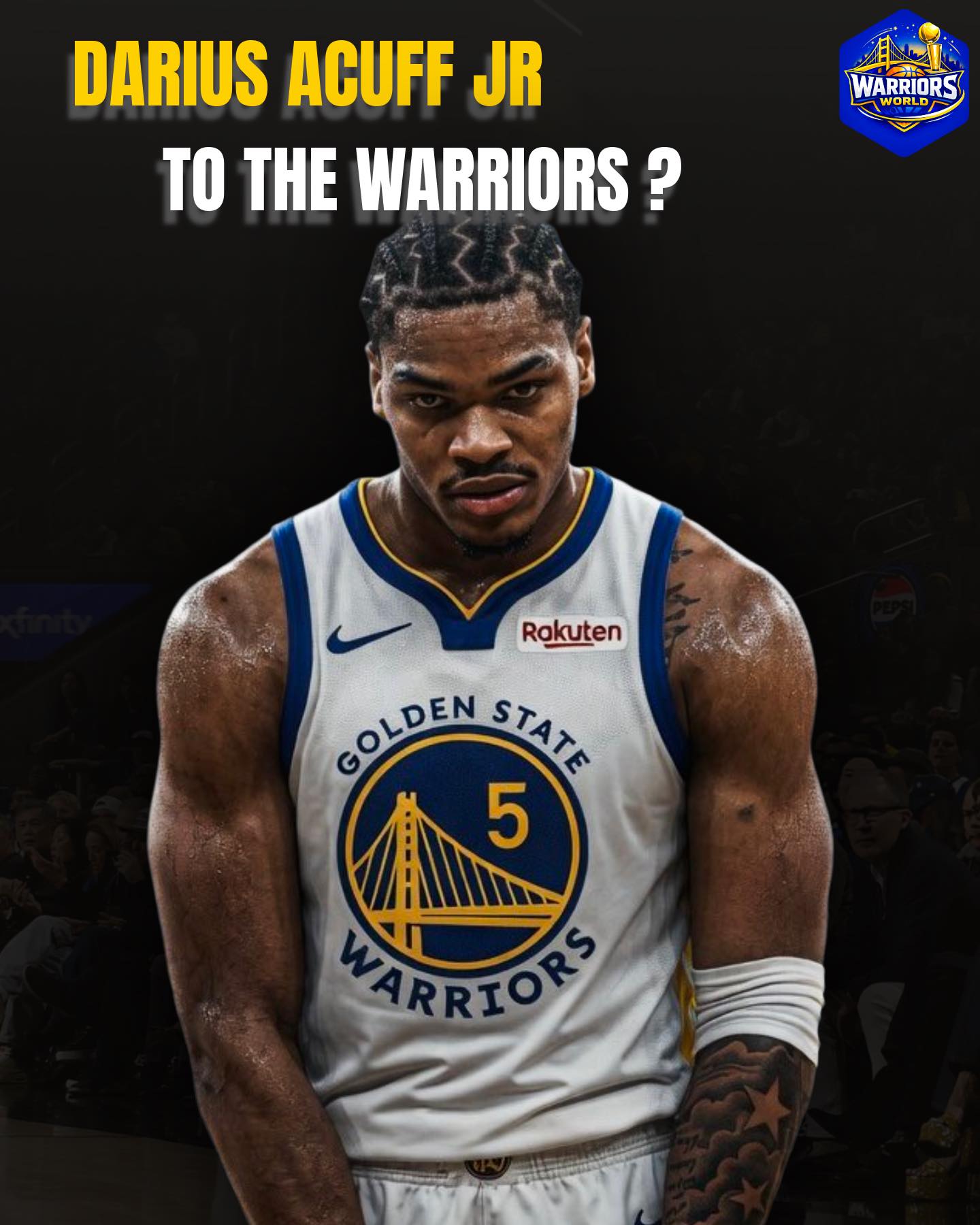 Darius Acuff Jr as Golden State Warriors