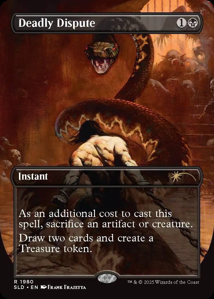 D&D x MTG Black Lights & Dark Dungeons Secret Lair! This, in my