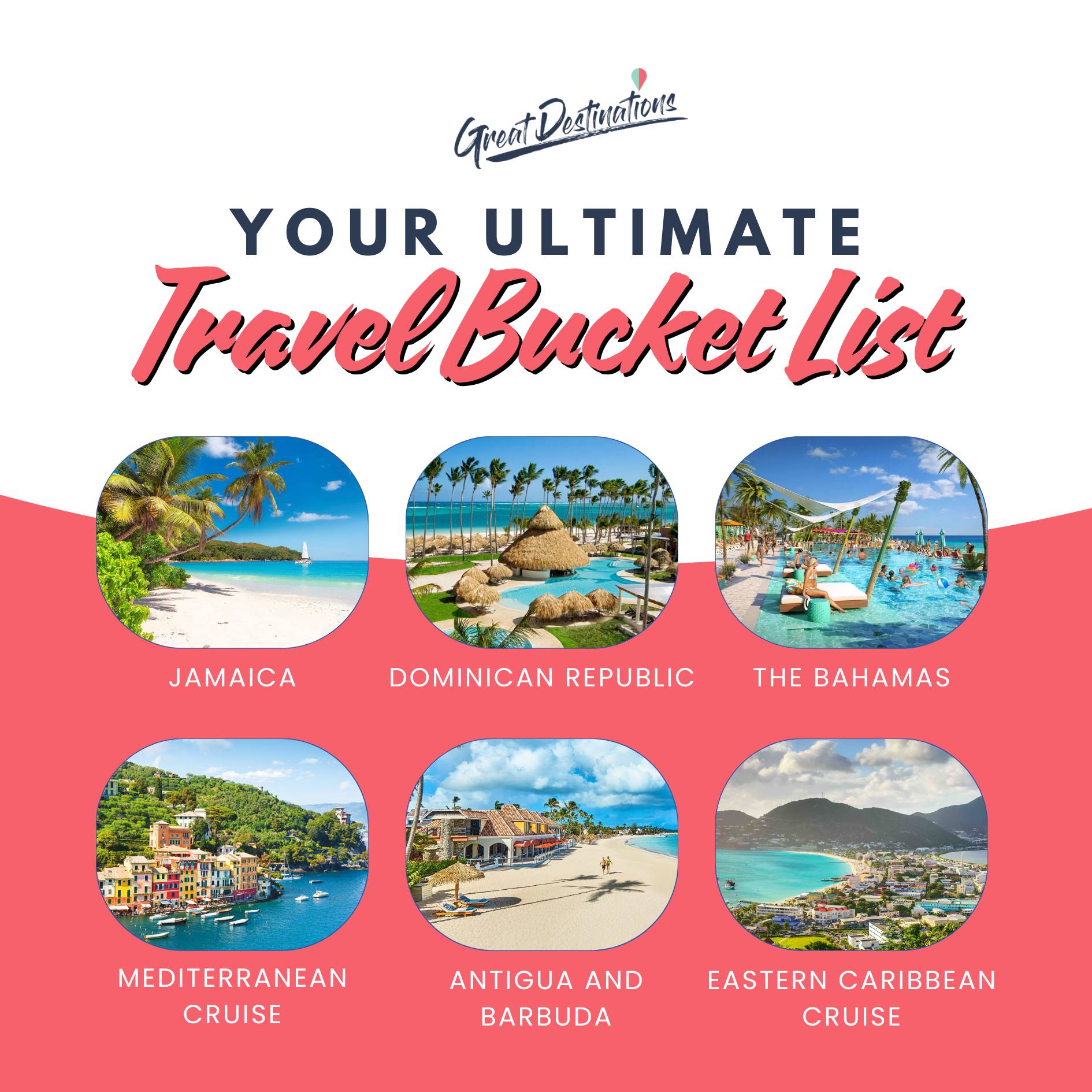 🌴 Ready to check off the... - Great Destinations LLC
