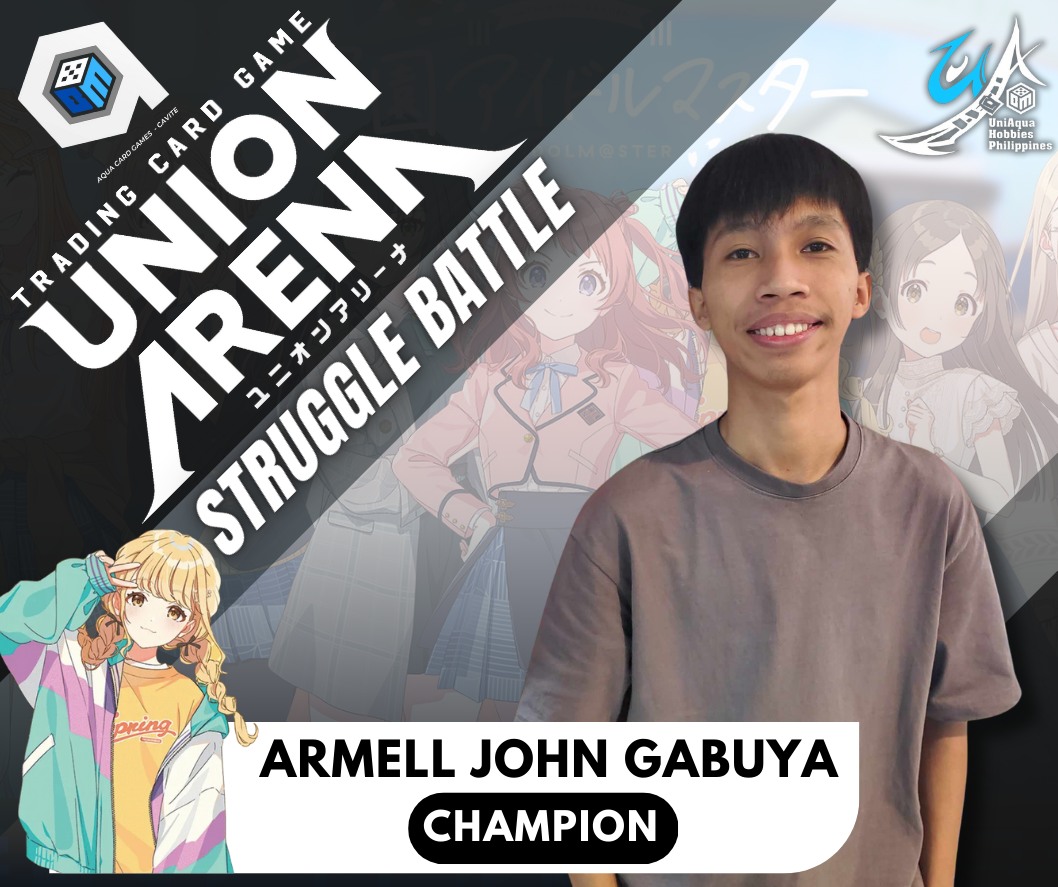 Congratulation to Union Arena TCG event winners! ⭐️ Union Arena