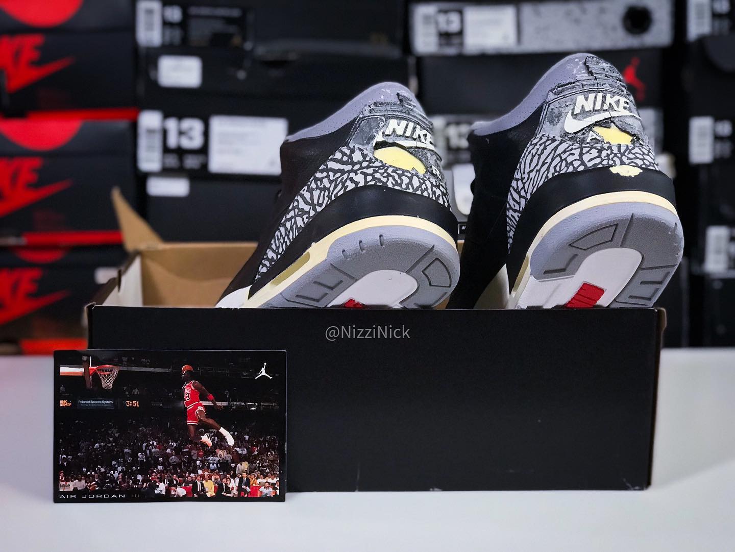 Air Jordan retro 3 Sunset FRIP pointure :40 ; 25.5 cm