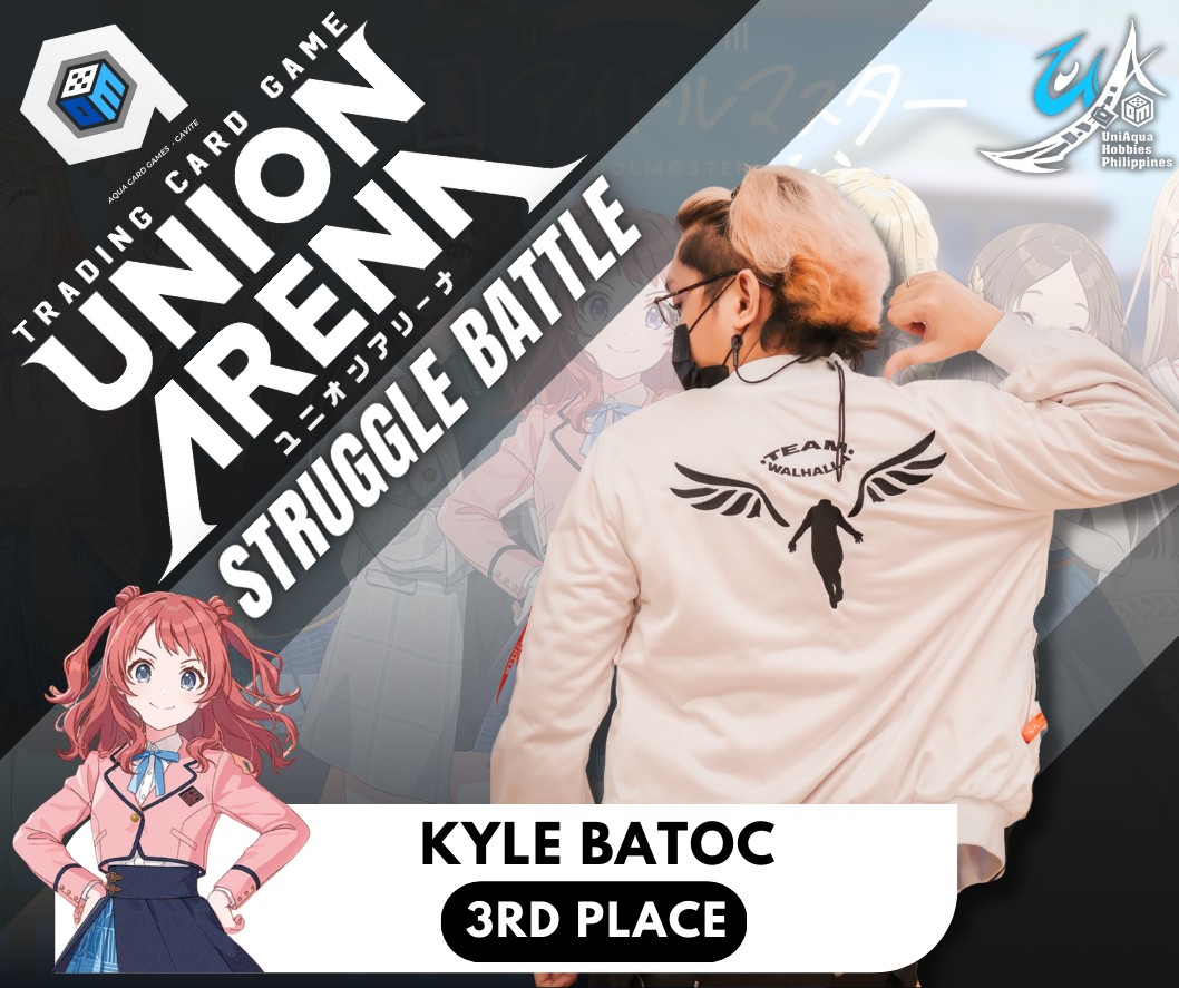 Congratulation to Union Arena TCG event winners! ⭐️ Union Arena