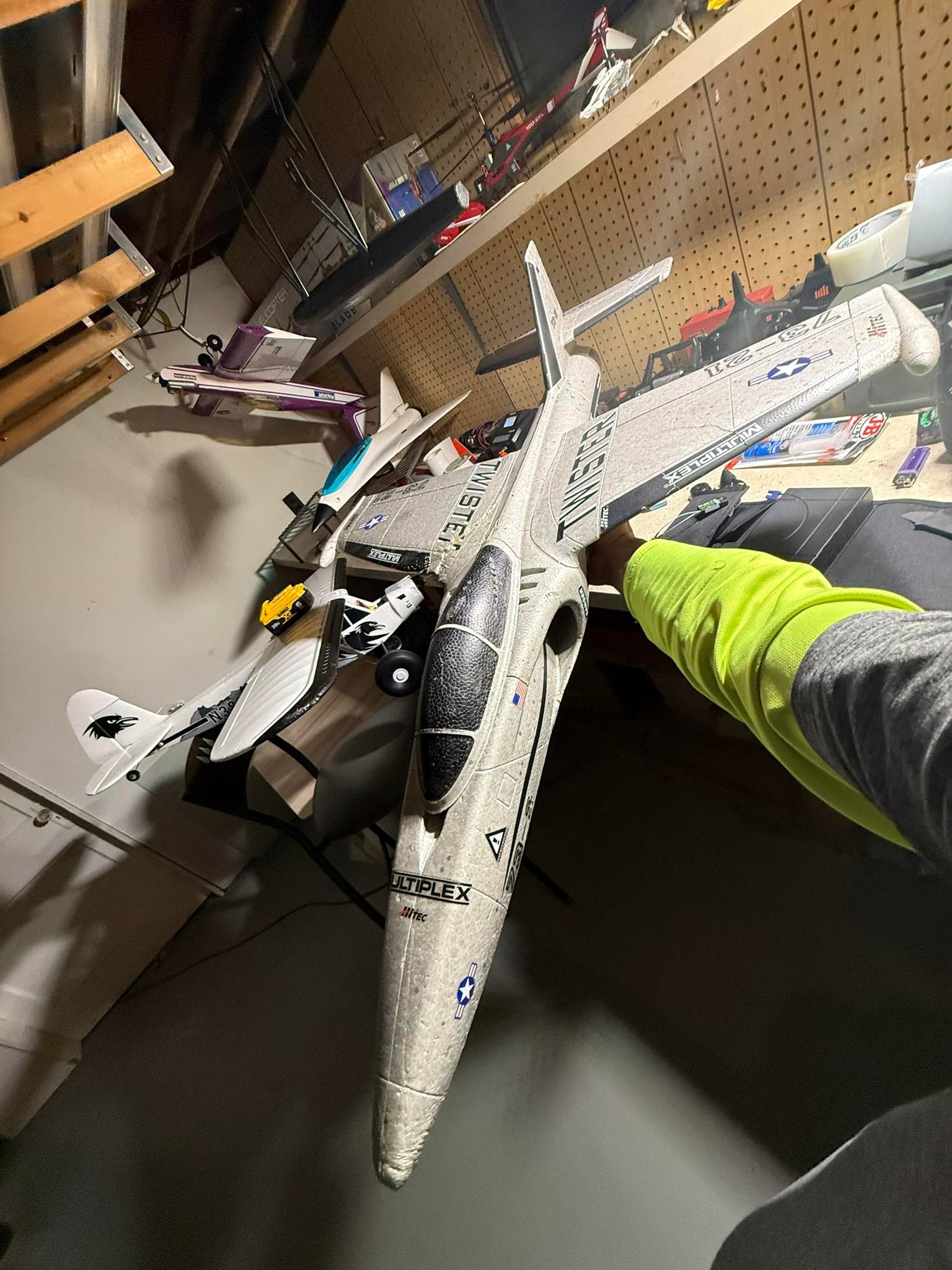 MULTIPLEX ツイスター ジェット戦闘機 EDF 付きキット Multiplex twister EDF ESC issues