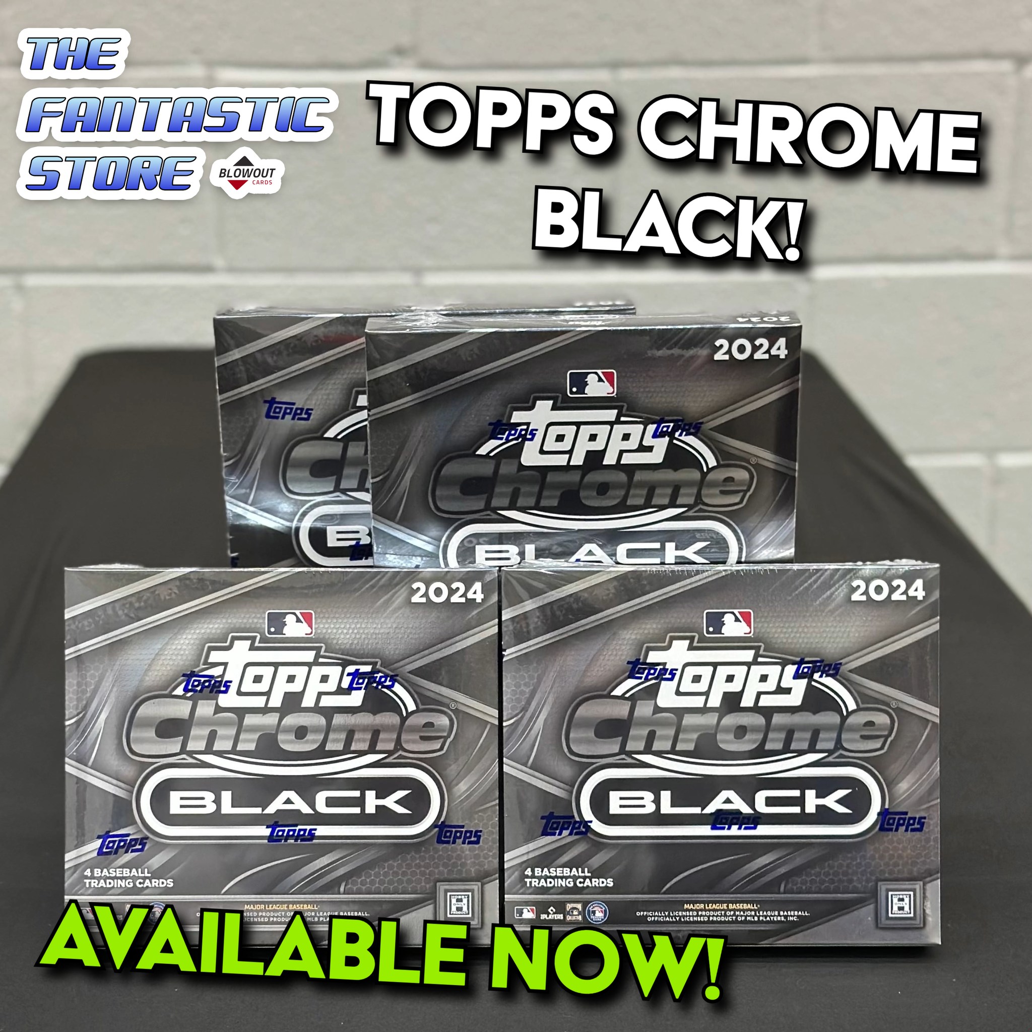 2023 Topps Chrome Black returns with your favorite players now on