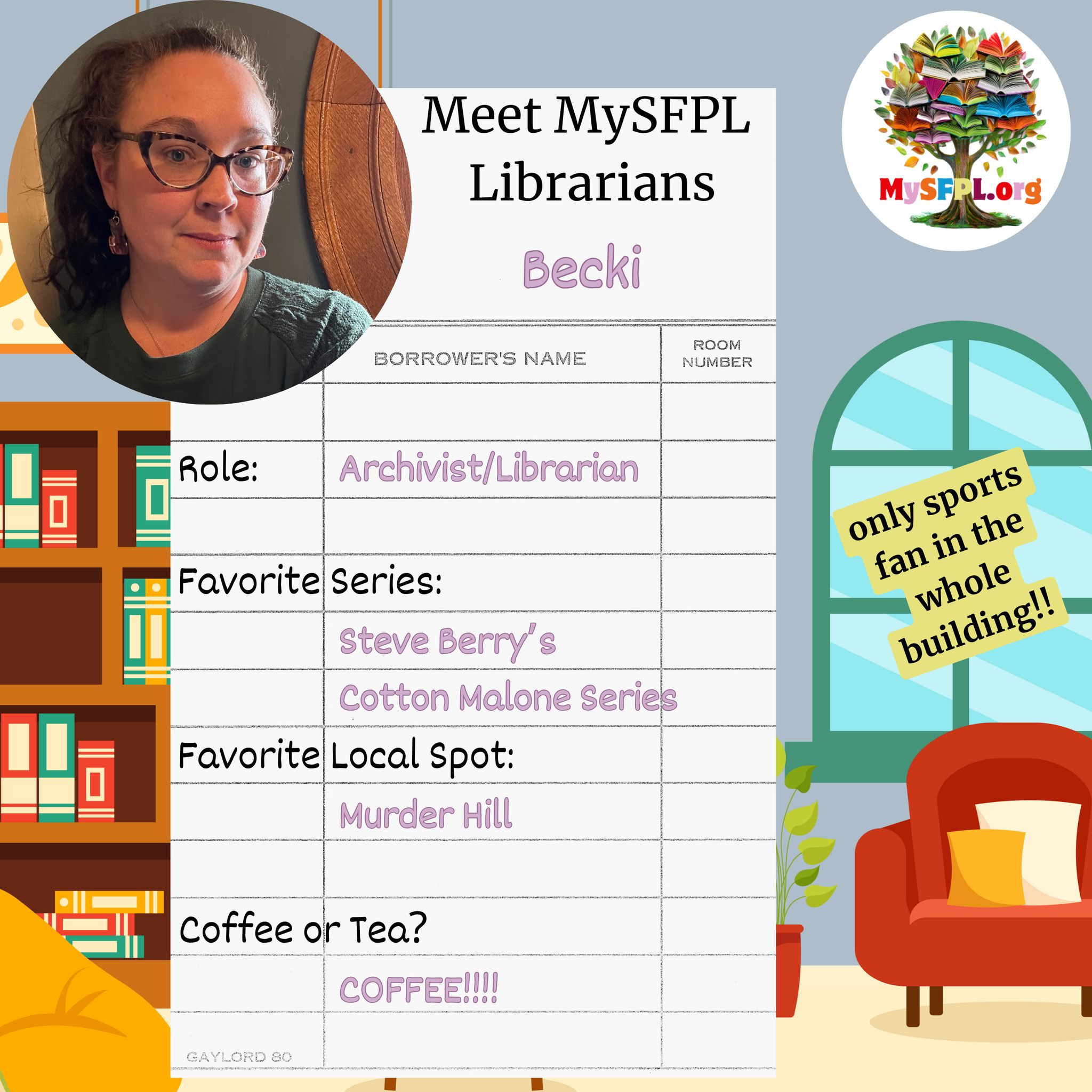Simon - 📚 It's National Library Week! 📚 🗂️📜 Meet our incredible ...