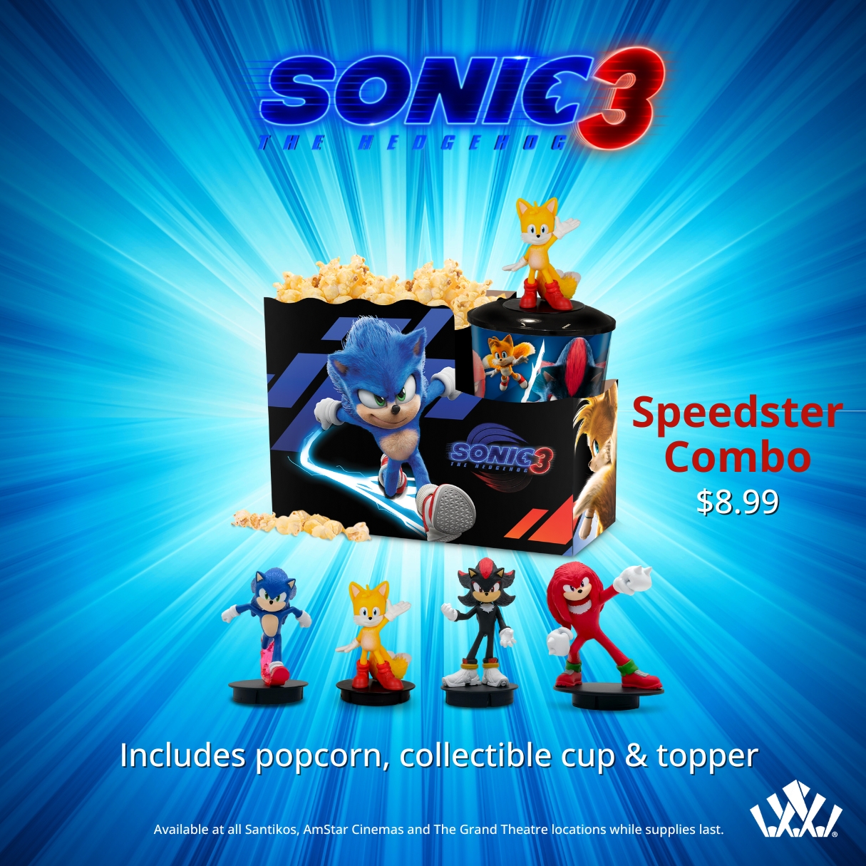 Santikos - STARTING DEC. 19: You asked and we answered. The #Sonic3 ...