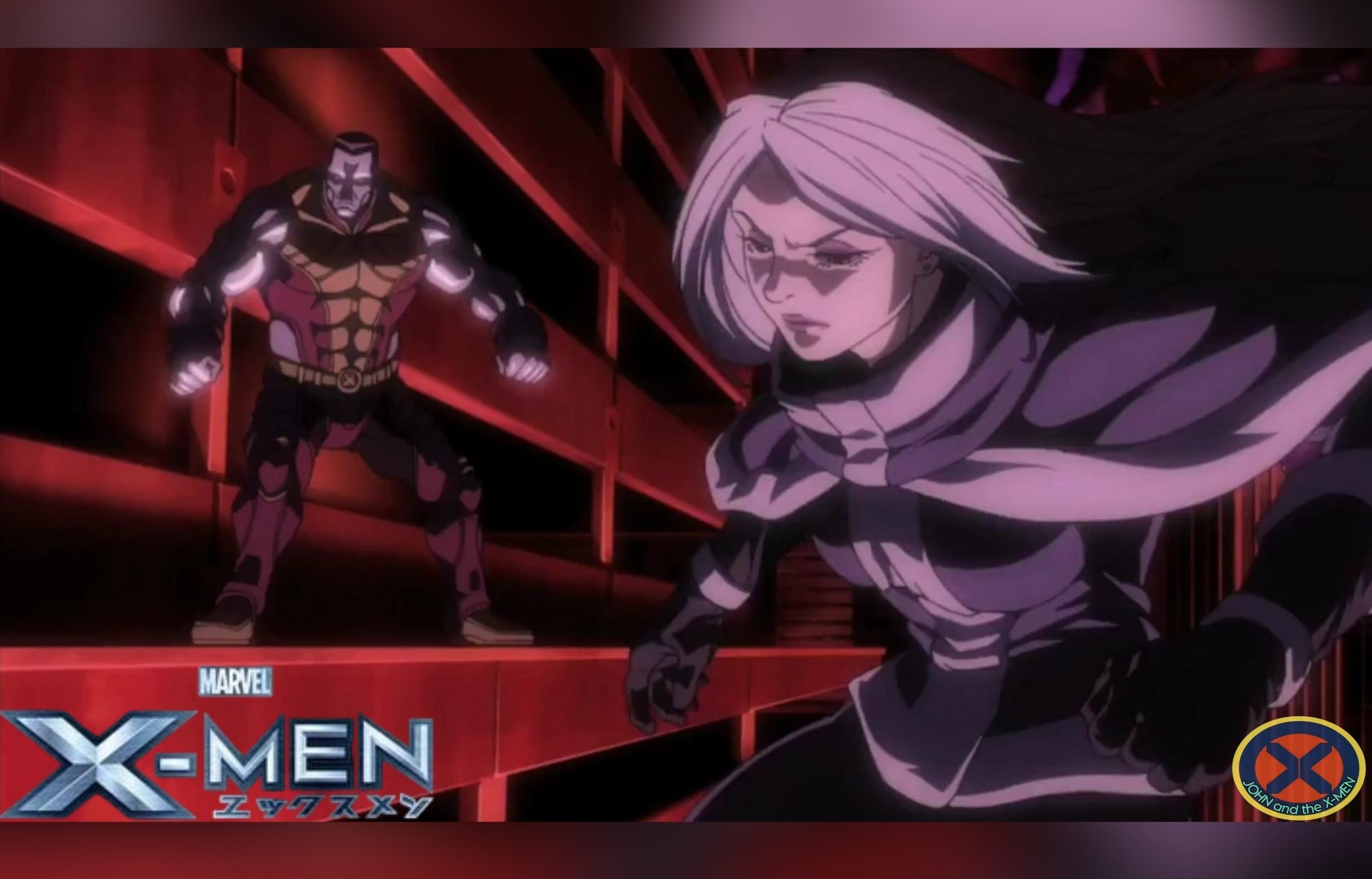 X-men anime series finale features rogue and colossus