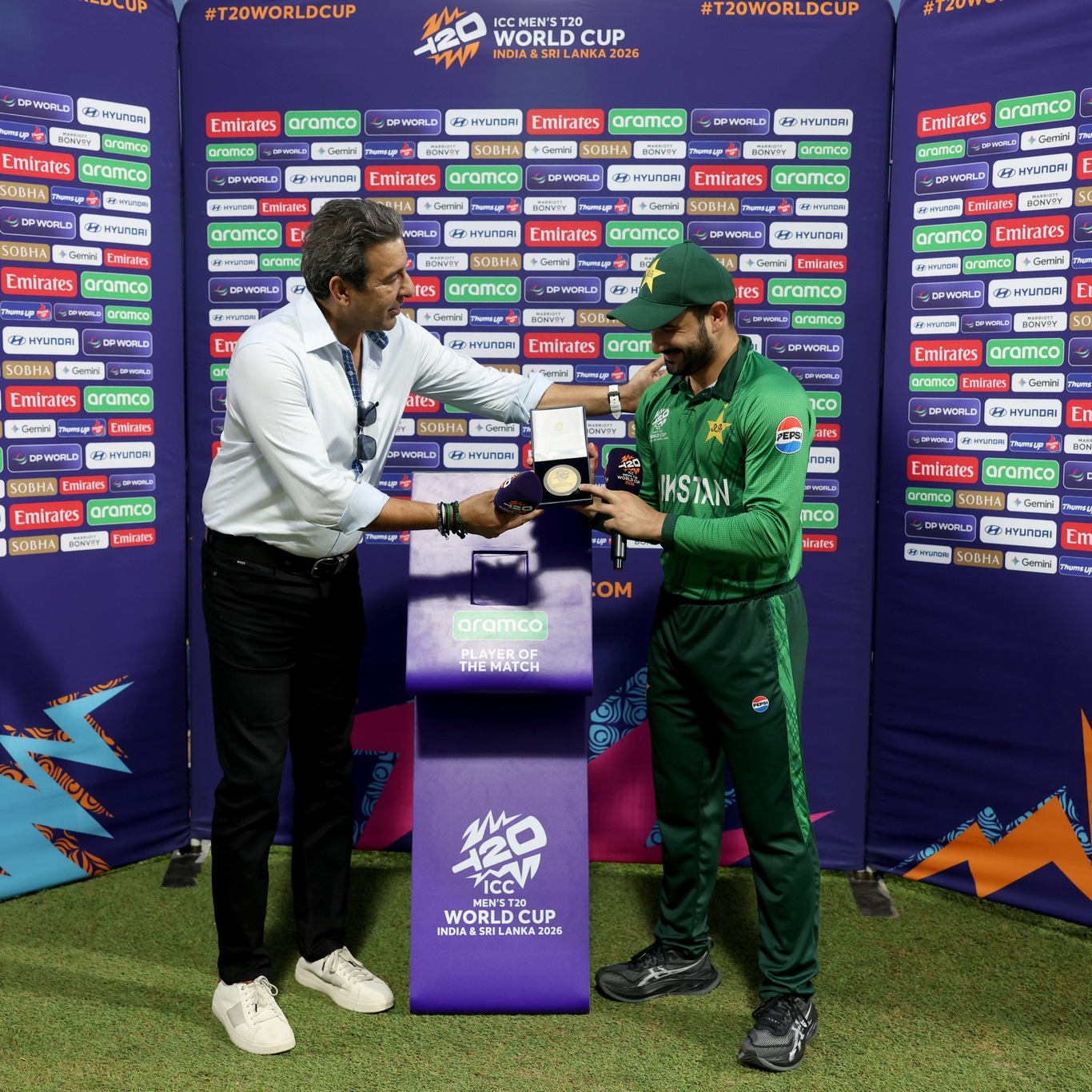 🌟 Sahibzada Farhan named Player of... - Pakistan Cricket Team | Facebook