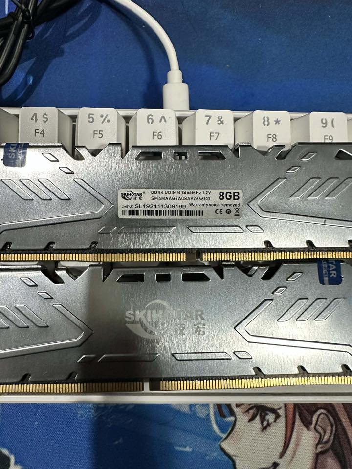 Skihotar 2666mhz DDR4 RAM - 16GB (2x8GB)