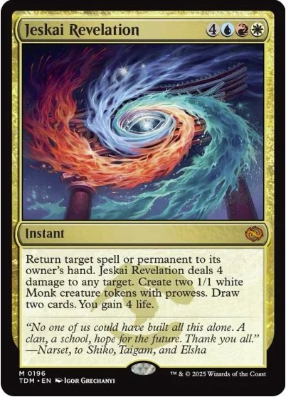Jeskai Control Deck Top End Card Discussion