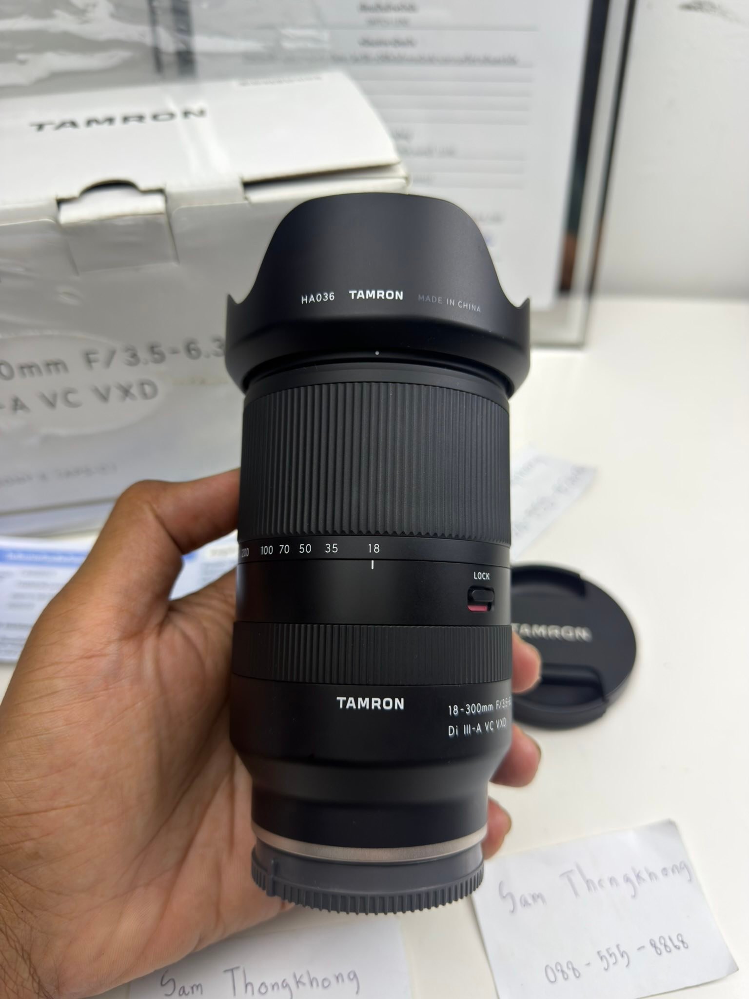 Tamron 18-300 mm. F3.5-6.3 Di III-A VC VXD