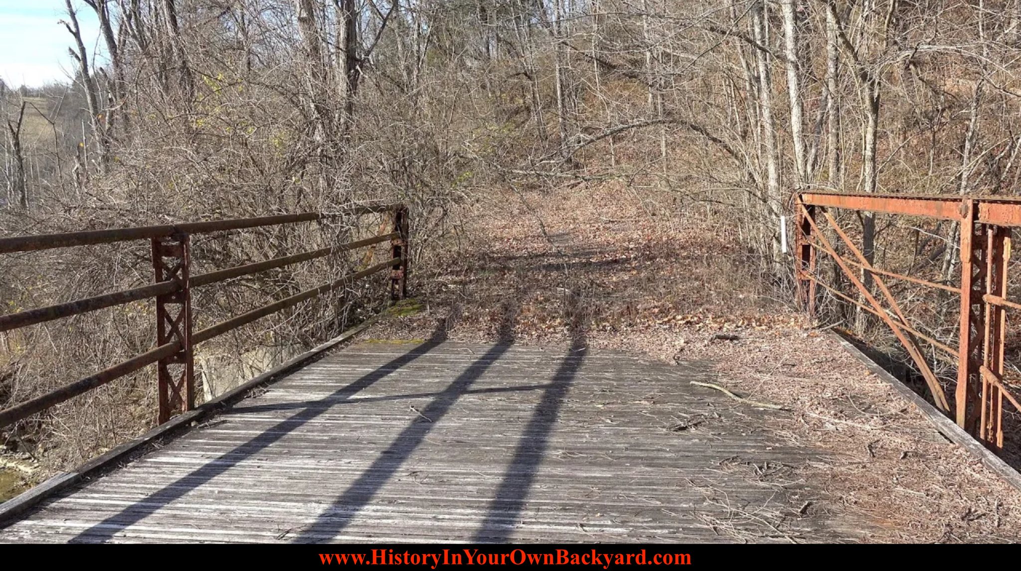 Hendricks Ford Road Bridge, a rare 1885 Whipple truss in Indiana