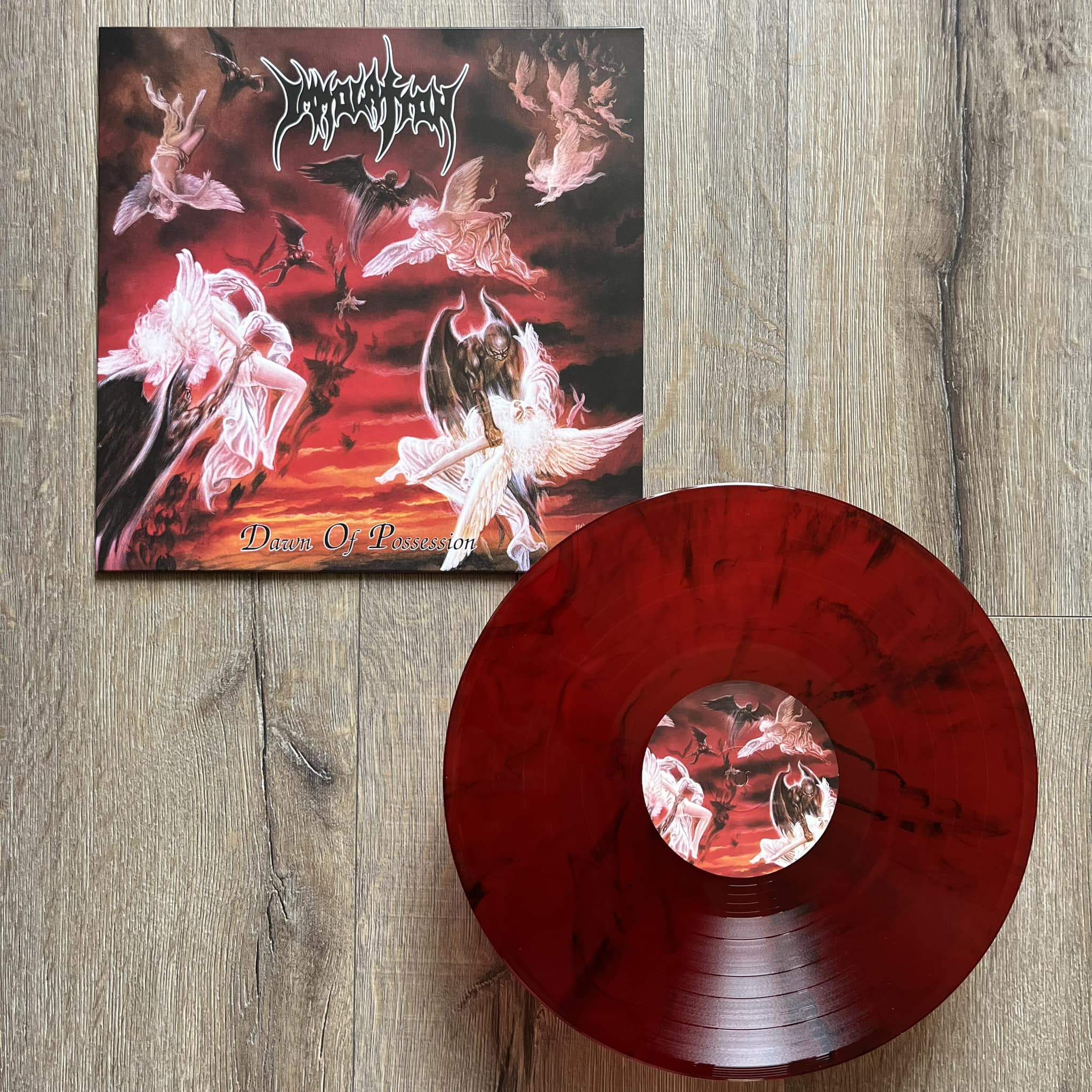 Immolation's Dawn of Possession LP available in 4 variants