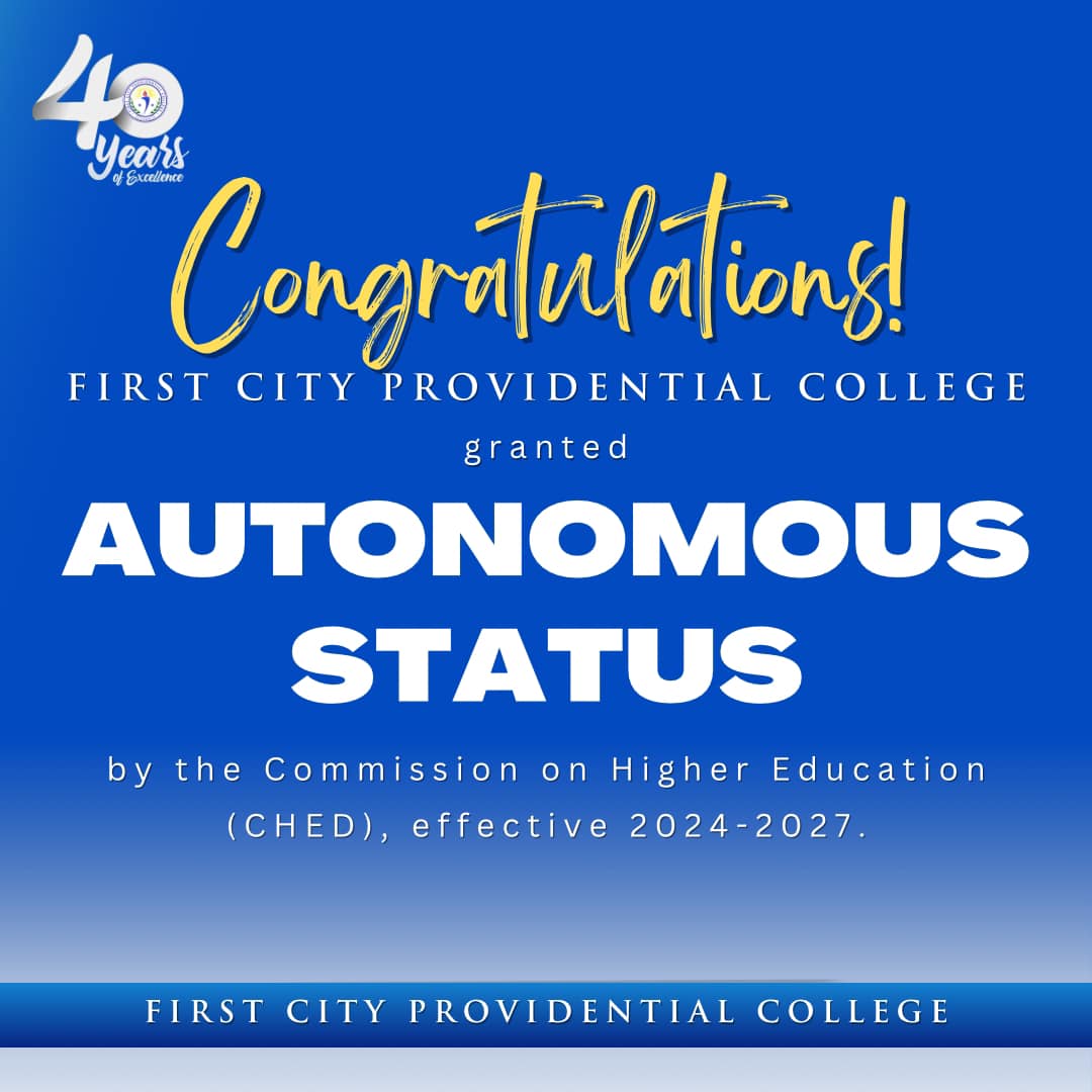 FCPCians‼️ We are so... - First City Providential College | Facebook