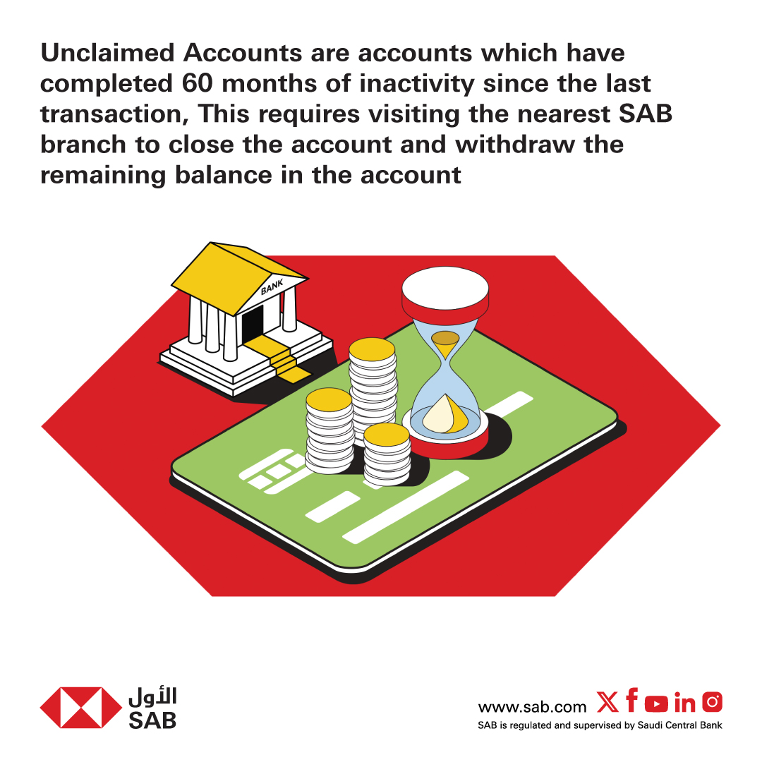 SAB - If no activity is detected for 60 months, your account status ...