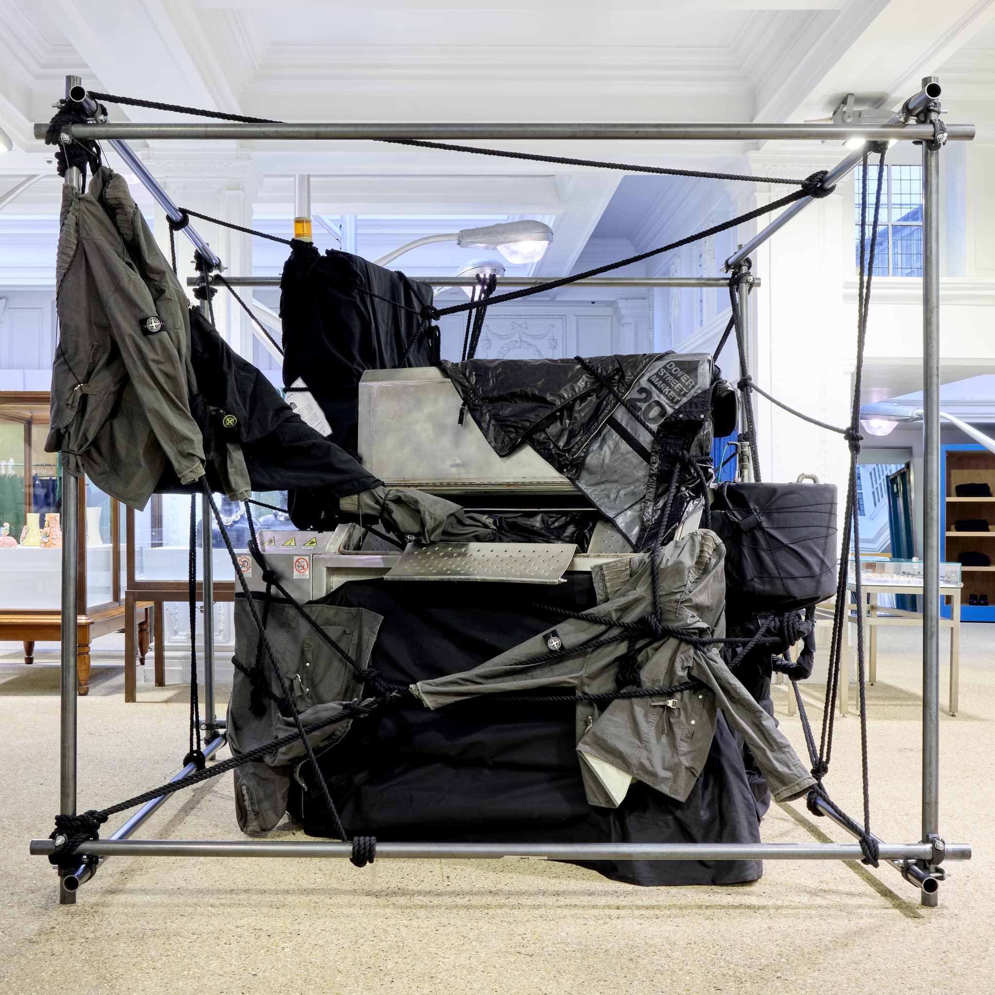 STONE ISLAND | DOVER STREET MARKET A special installation designed 